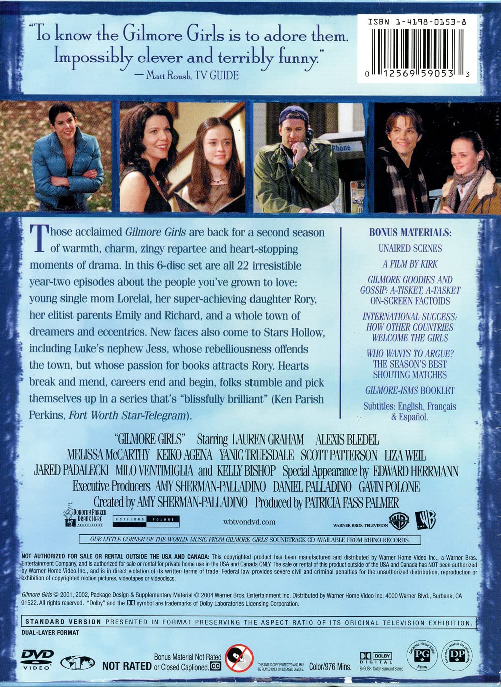 Gilmore Girls: Season 2 (Digipack Packaging) used book depot