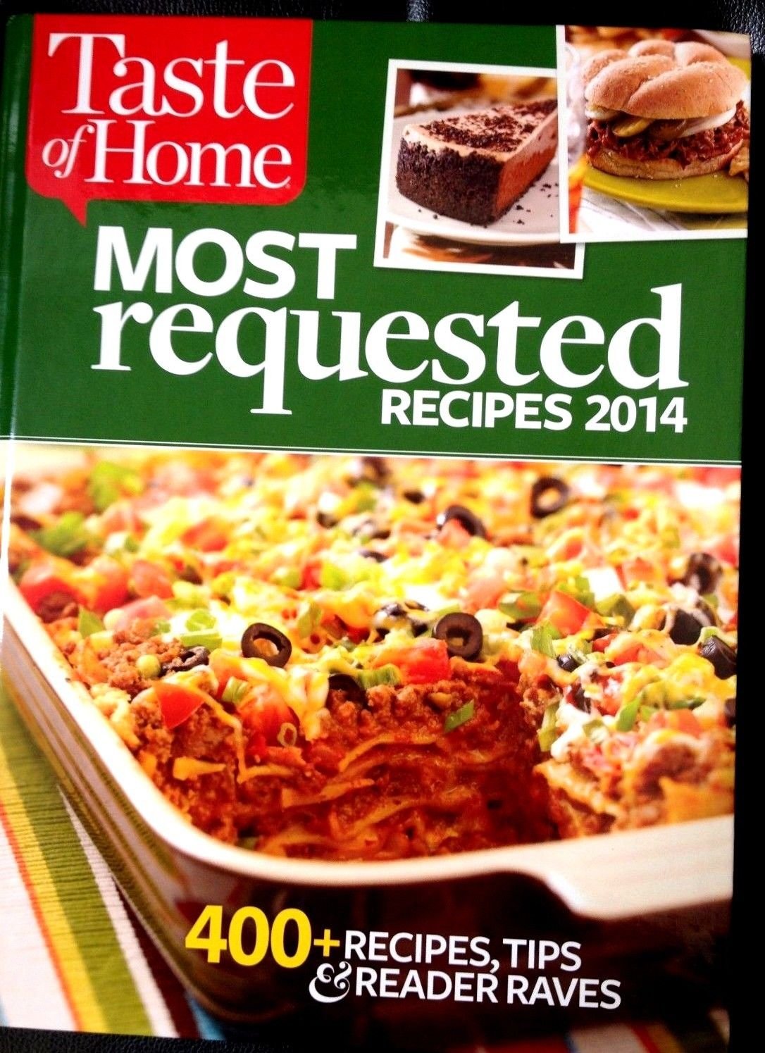 Taste of Home Most Requested Recipes 2014 used book depot