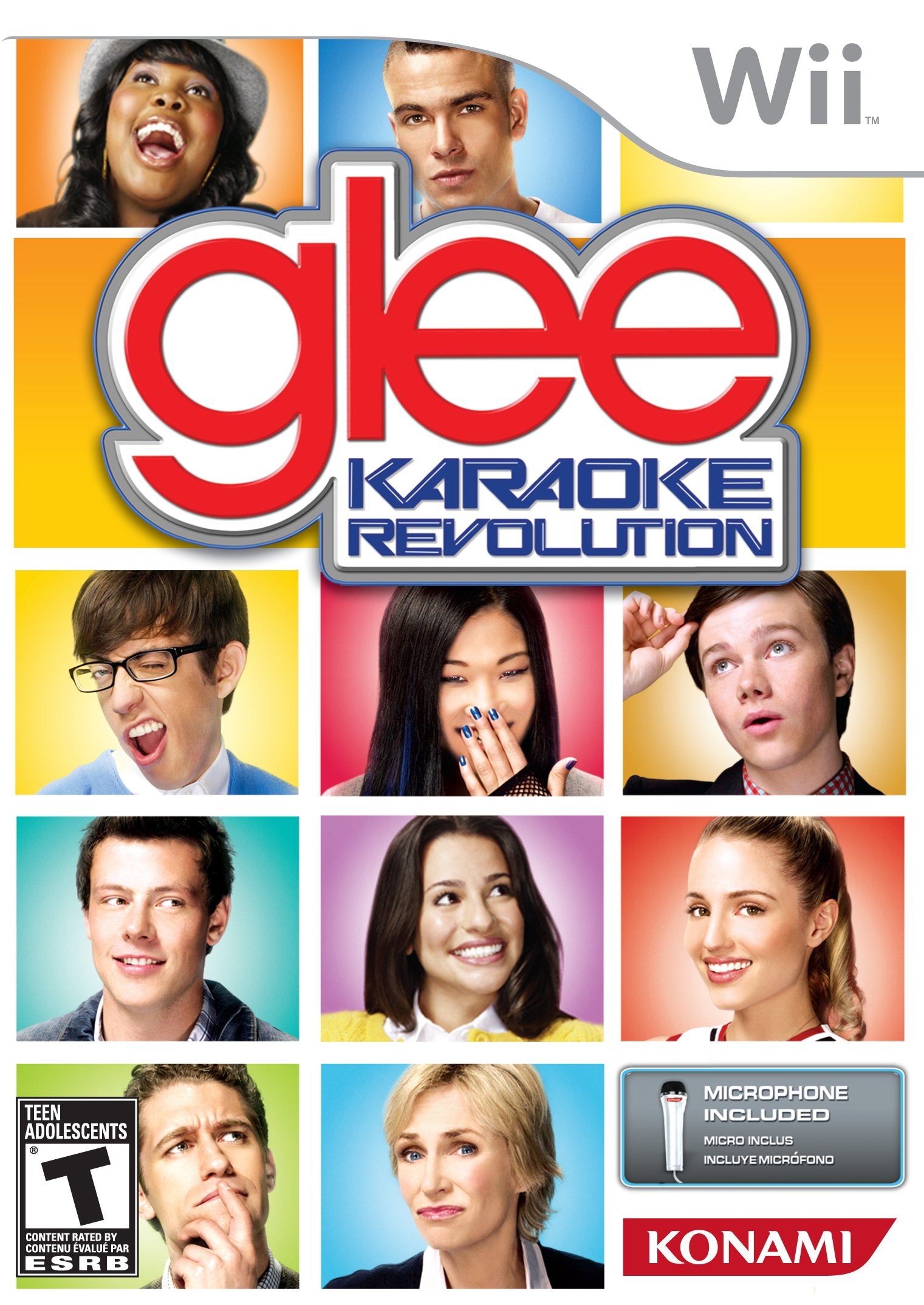 Karaoke Revolution Glee Bundle - Nintendo Wii (Microphone Bundle) used book depot