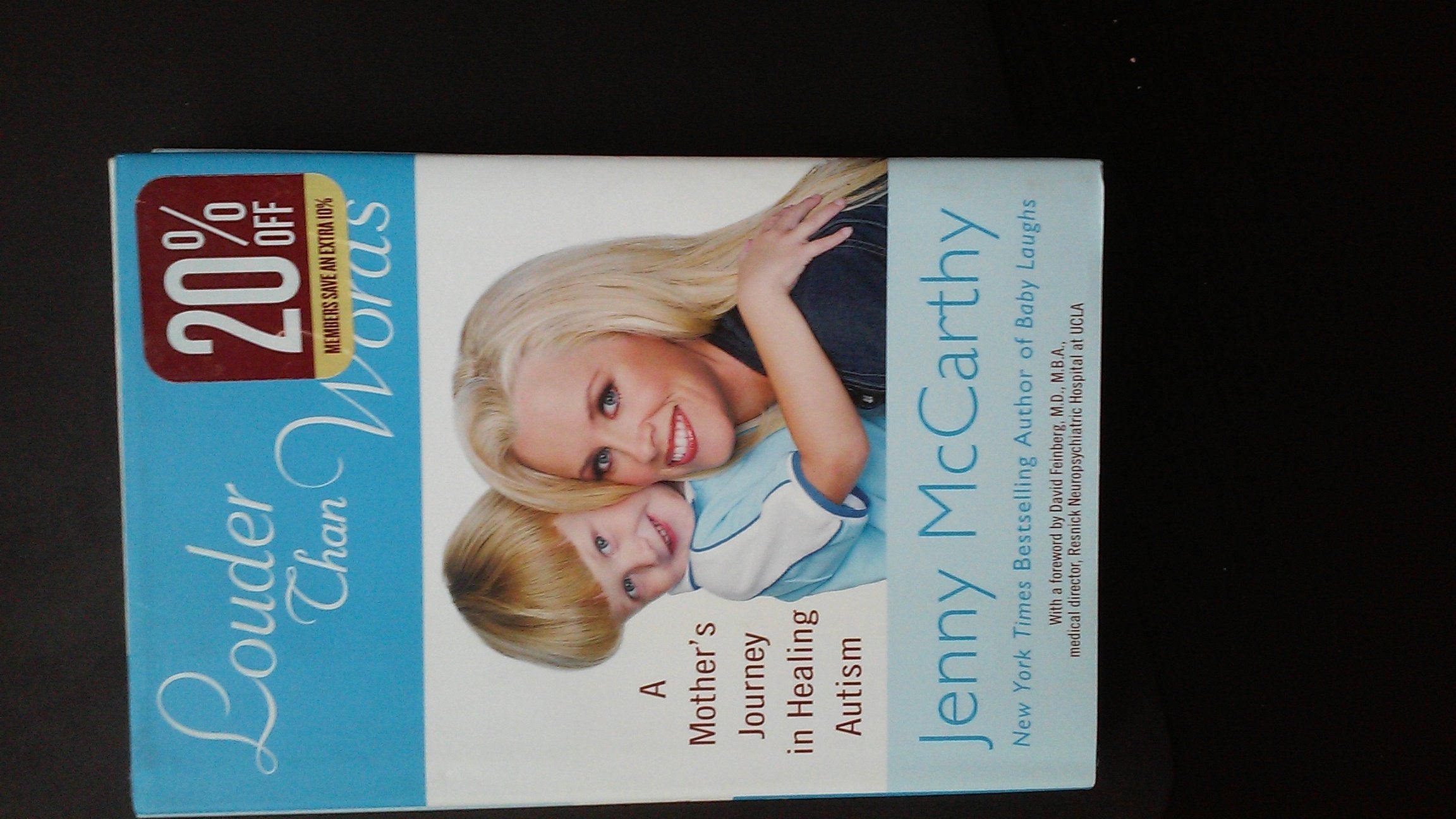 Louder Than Words: A Mother's Journey in Healing Autism used book depot