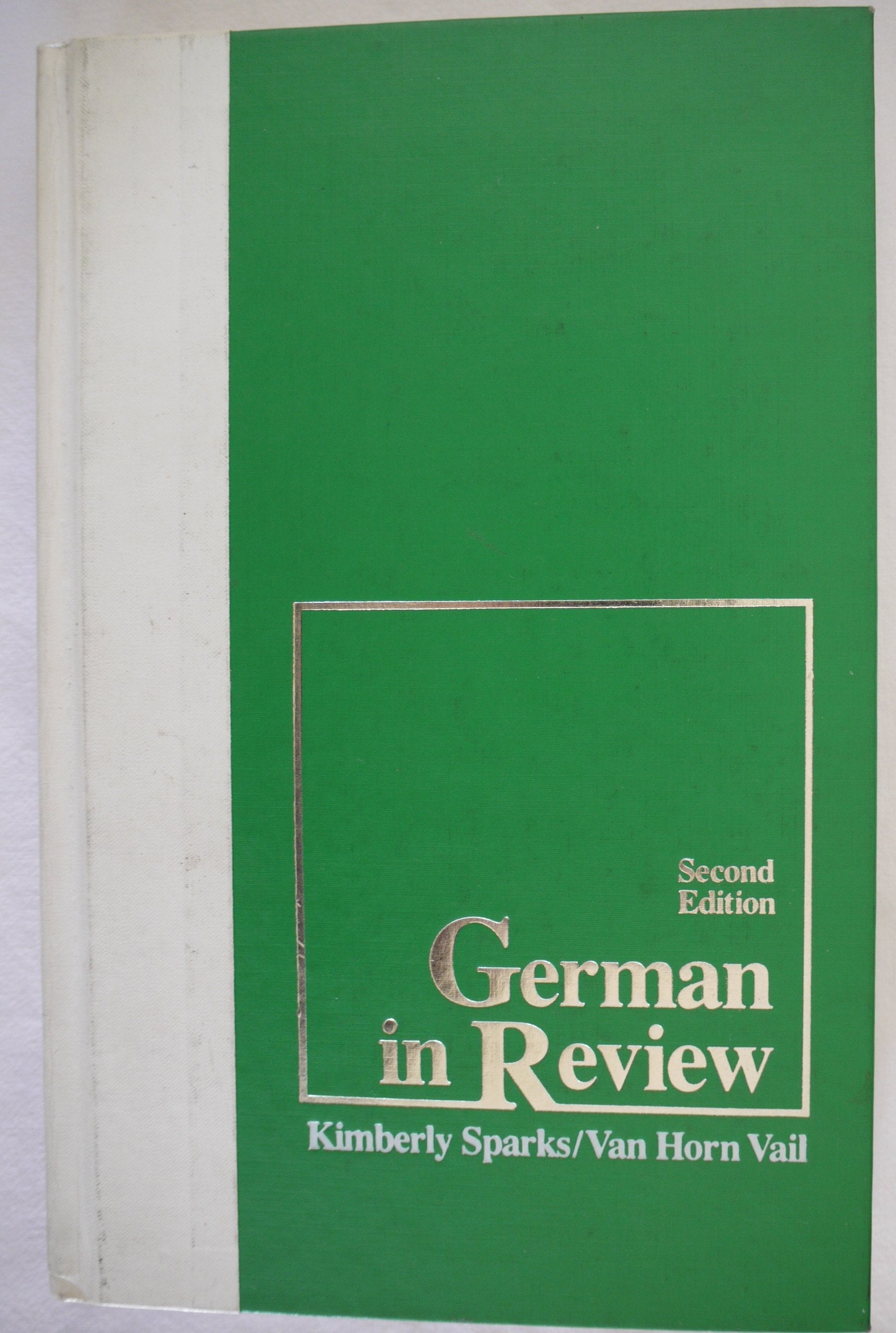 German in Review used book depot