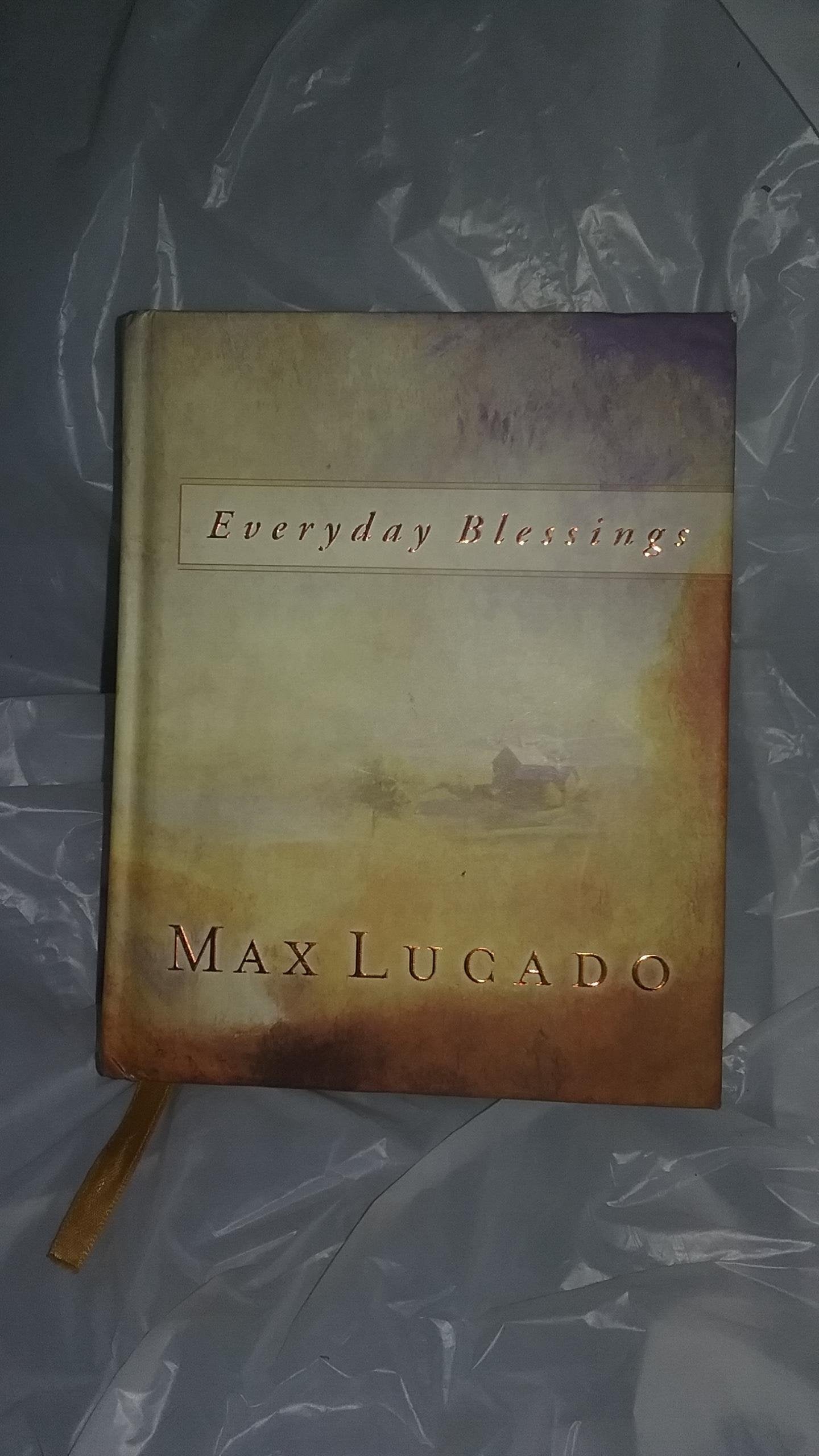 Everyday Blessings: Inspirational Thoughts from Max Lucado used book depot