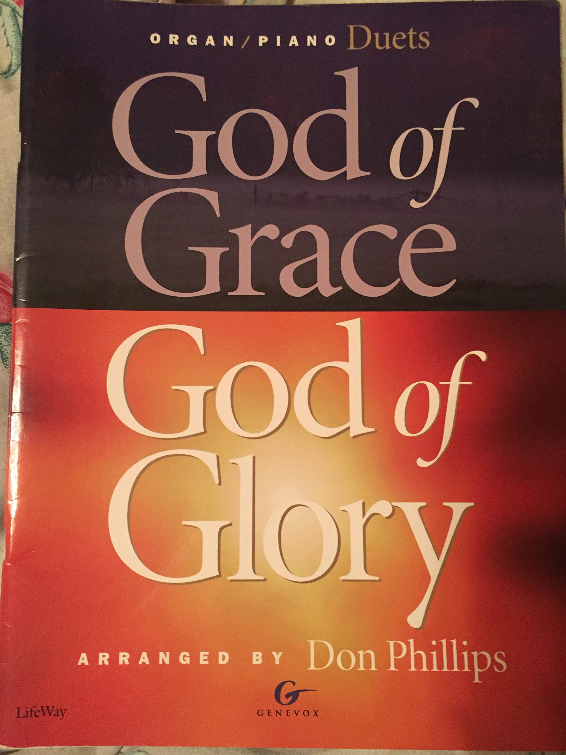 God of Grace, God of Glory: Piano/Organ Duet Book used book depot