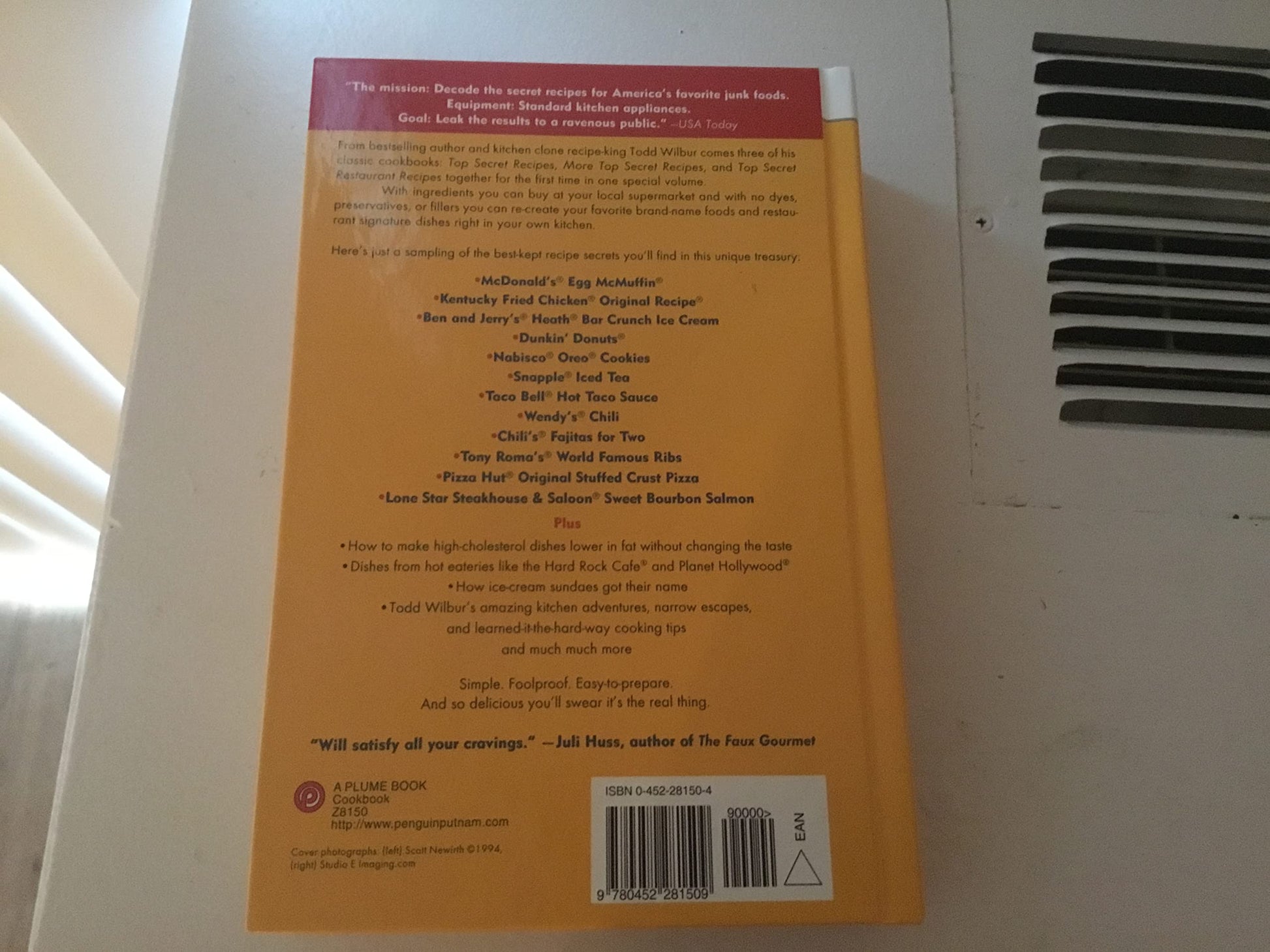 A Treasury of Top Secret Recipes used book depot