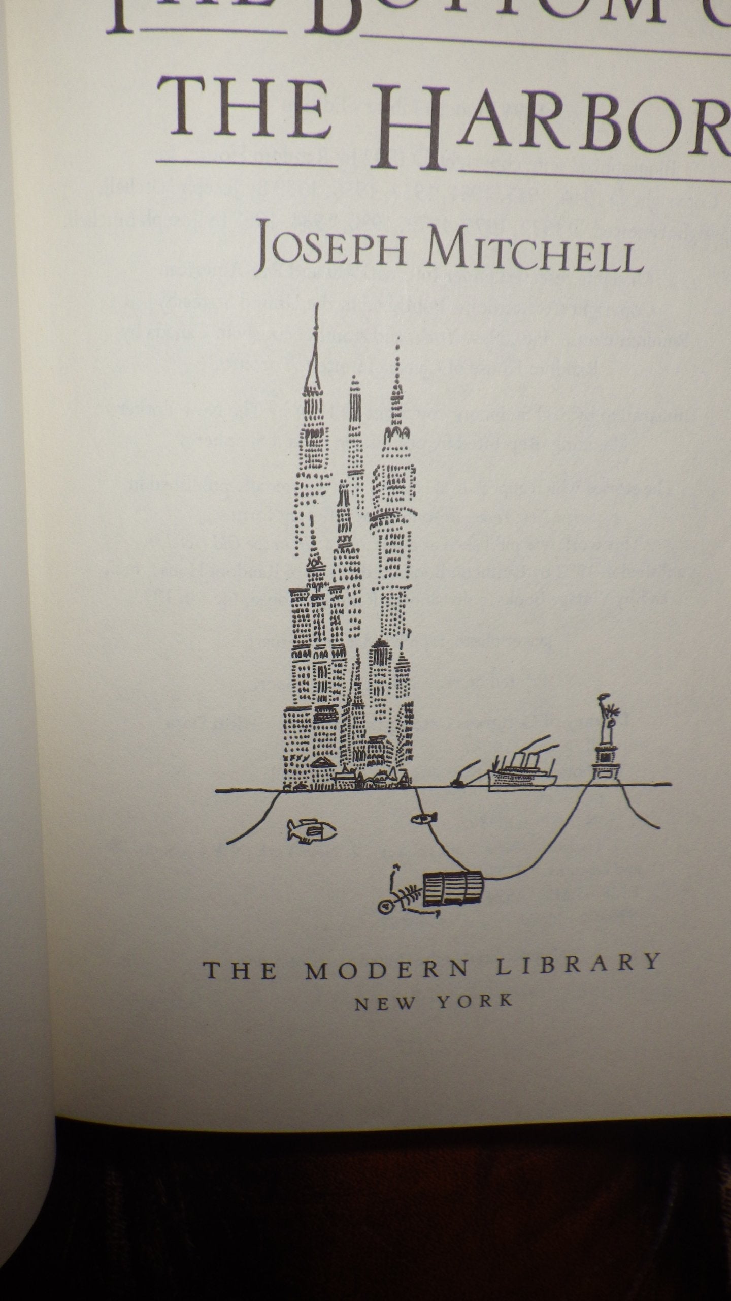 The Bottom of the Harbor (Modern Library) used book depot