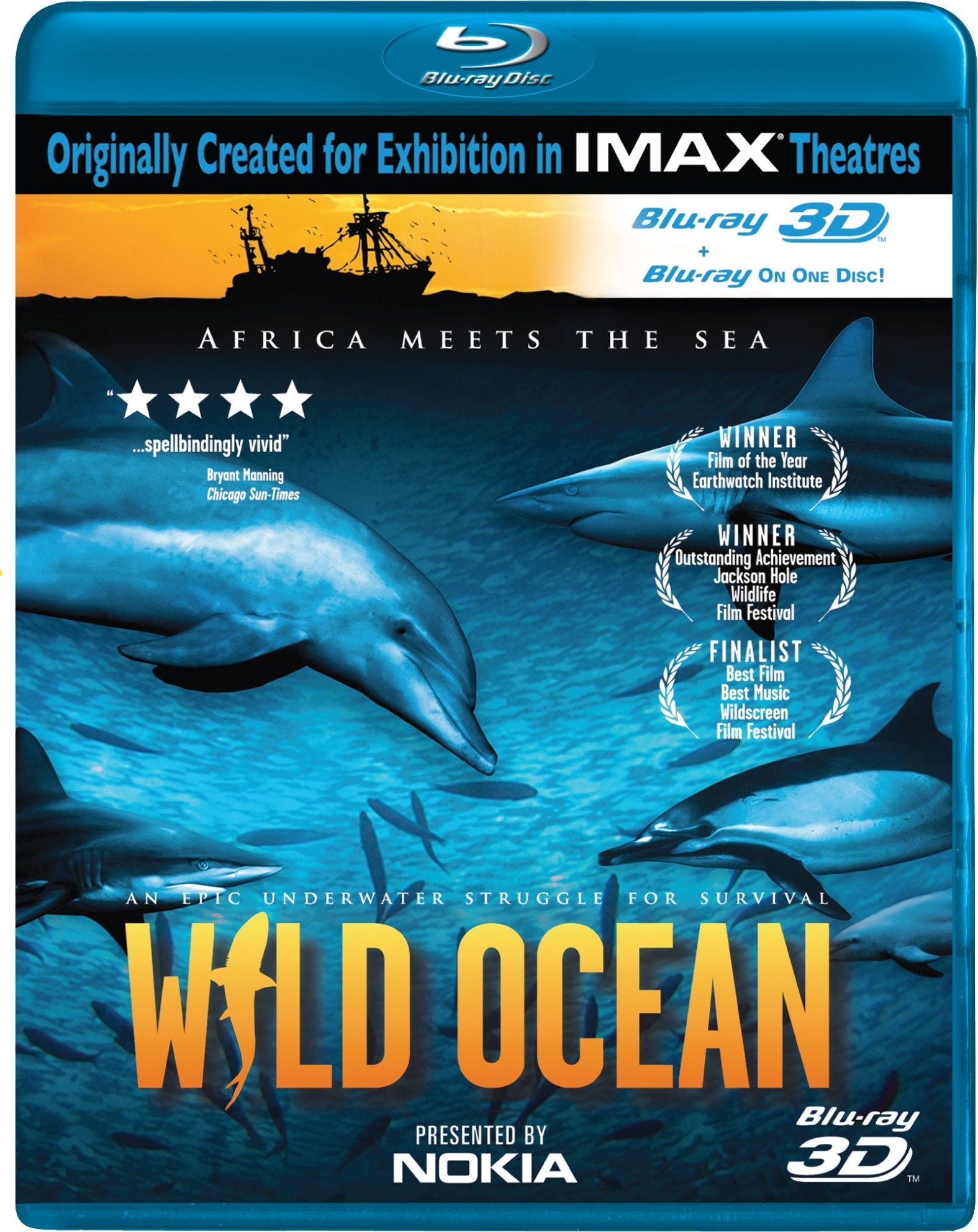 IMAX: Wild Ocean [Blu-ray 3D] [3D Blu-ray] used book depot