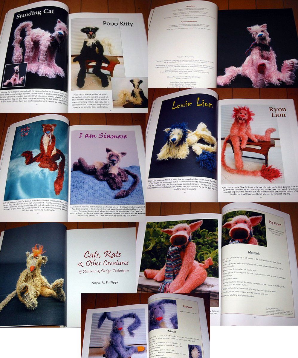 Cats, Rats & Other Creatures: 15 Patterns & Design Techniques used book depot