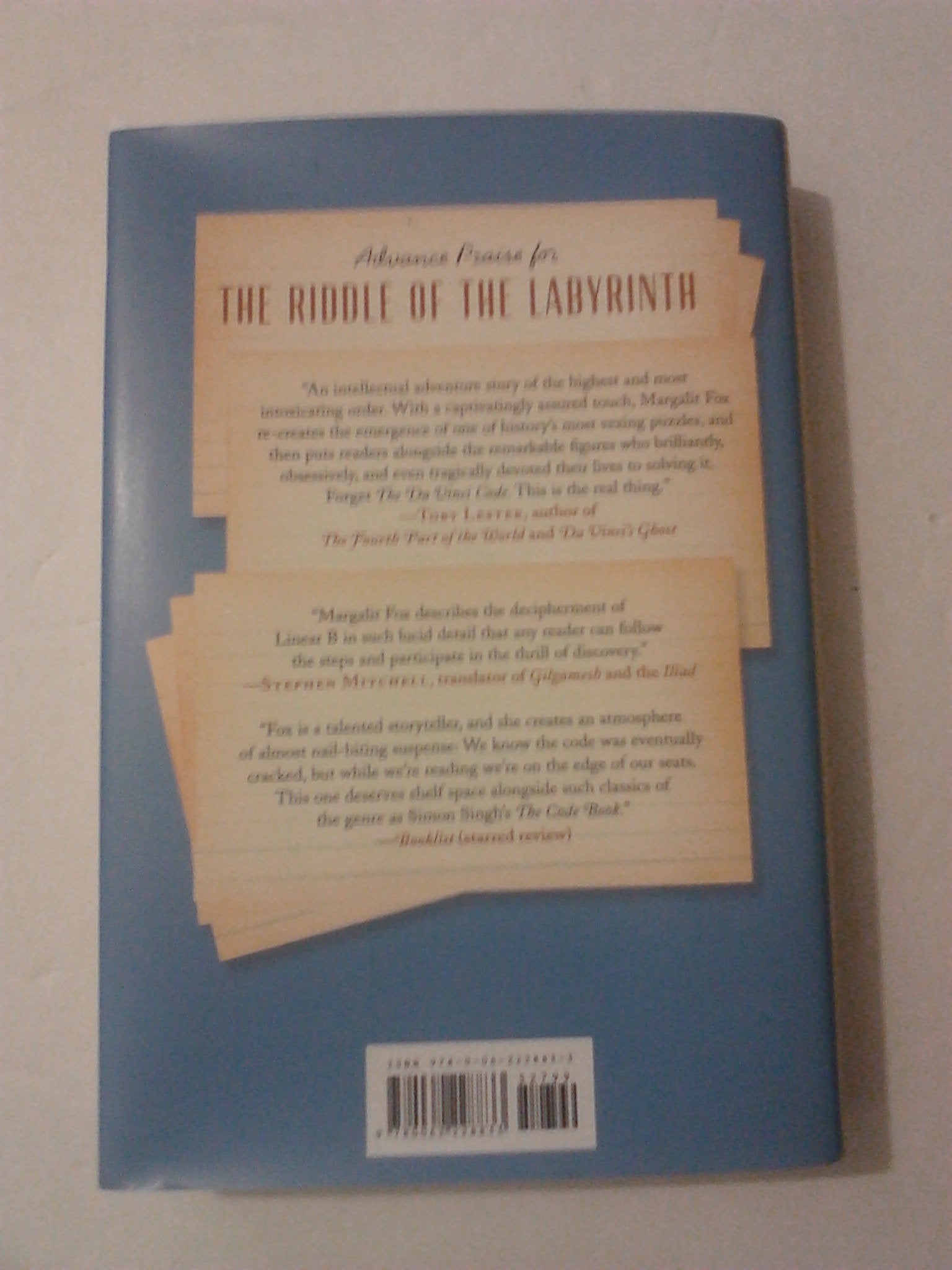 The Riddle of the Labyrinth: The Quest to Crack an Ancient Code used book depot