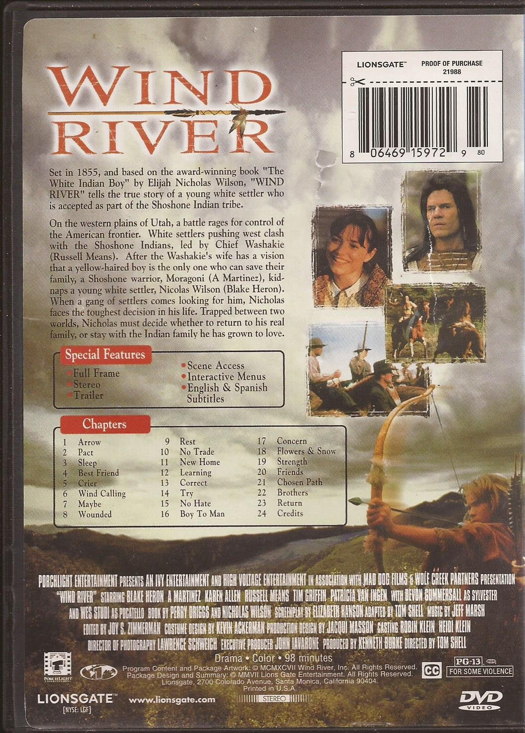 Wind River [DVD] used book depot