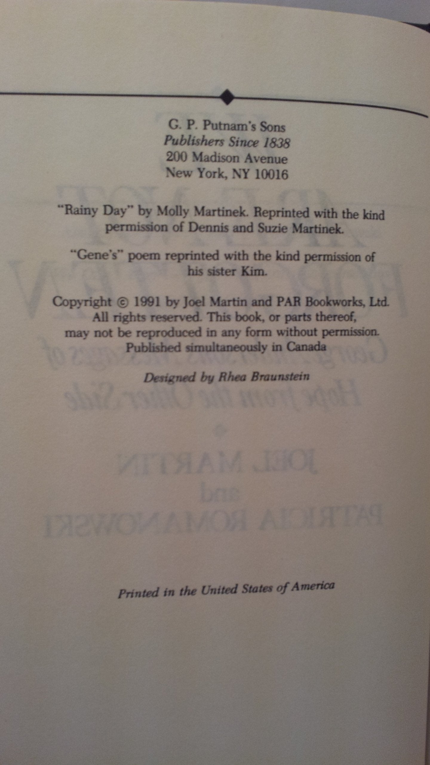 We Are Not Forgotten