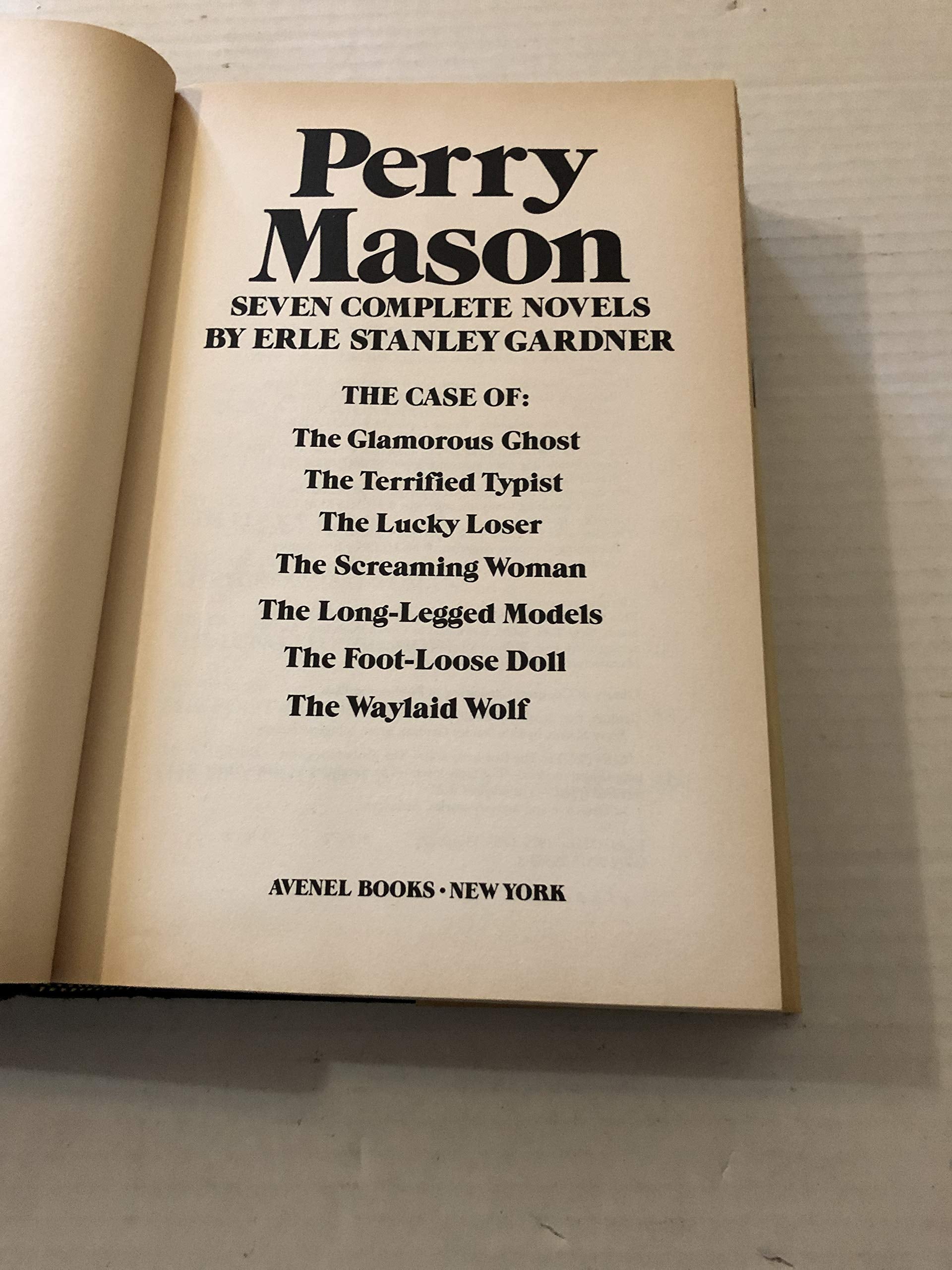 Perry Mason: Seven Complete Novels used book depot