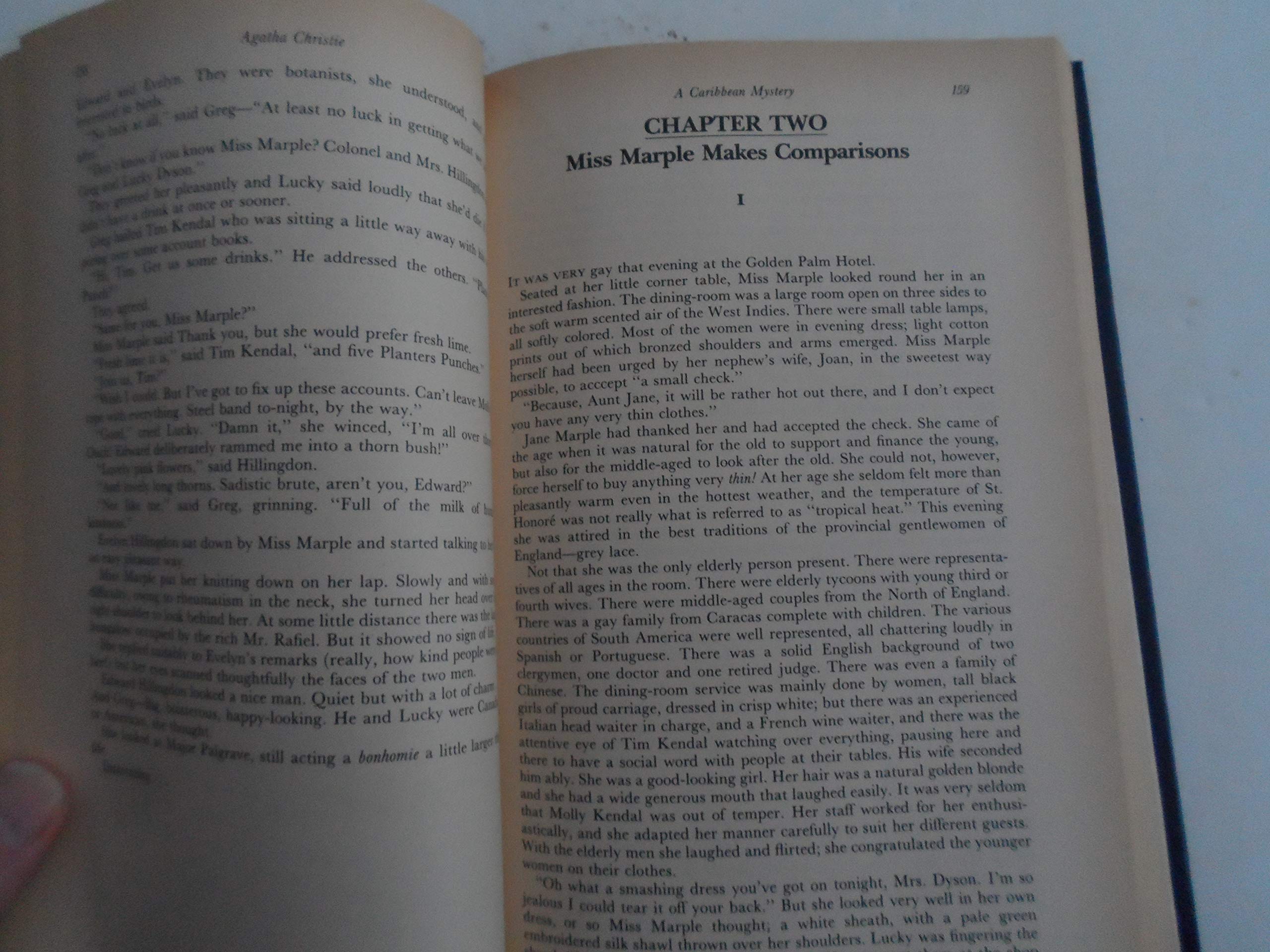 Five Complete Miss Marple Novels used book depot