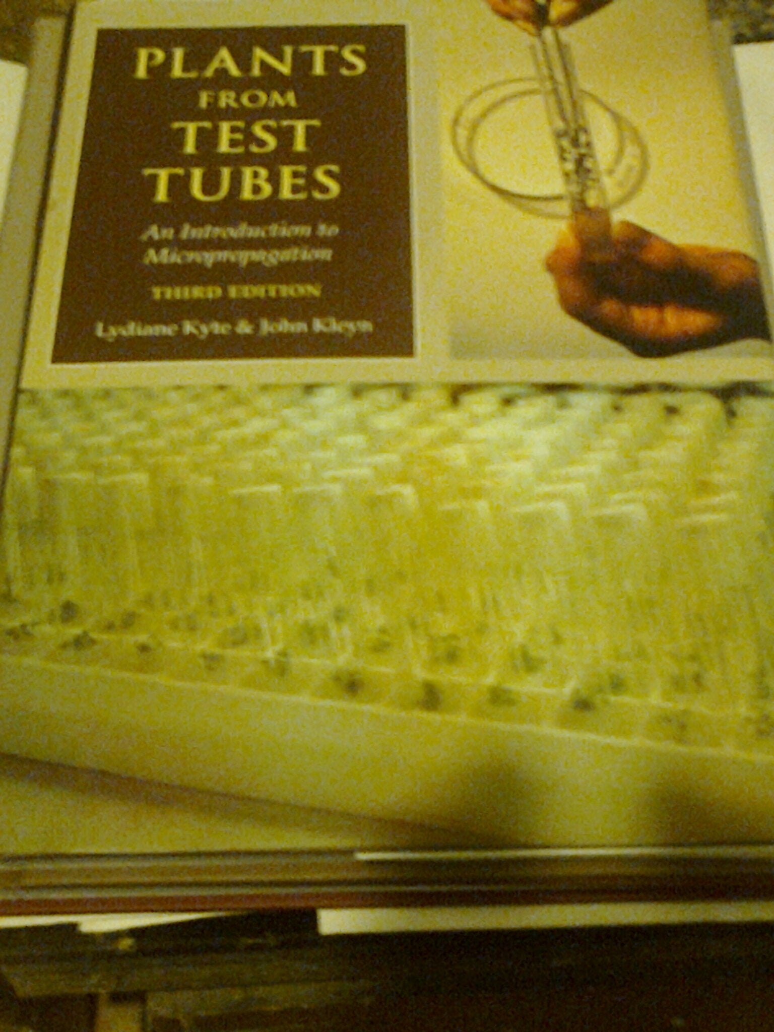 Plants from Test Tubes: An Introduction to Micropropagation used book depot