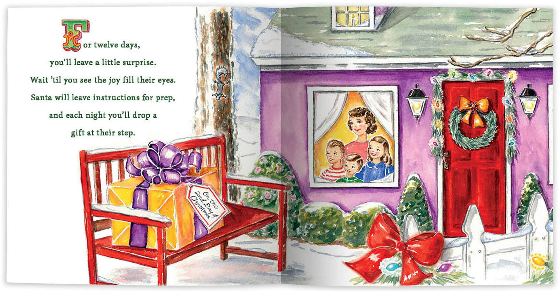 Secret Santas And The Twelve Days of Christmas Giving - Children’s Christmas Books for Ages 2-7, Discover the Gift of Spreading Christmas Cheer to ... Holiday Book About the Value of Kindness used book depot