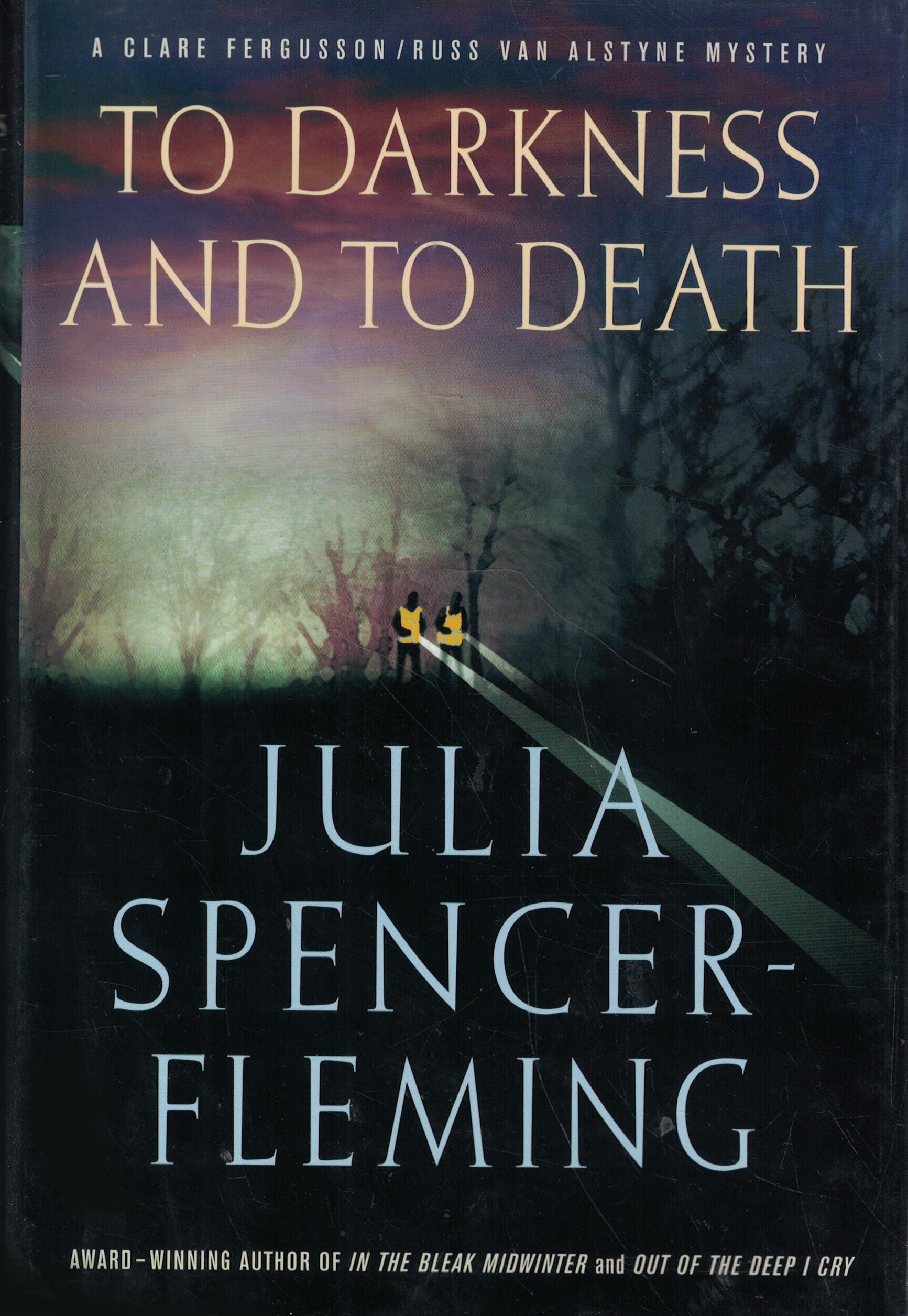 To Darkness and to Death (Clare Fergusson/Russ Van Alstyne Mysteries) used book depot