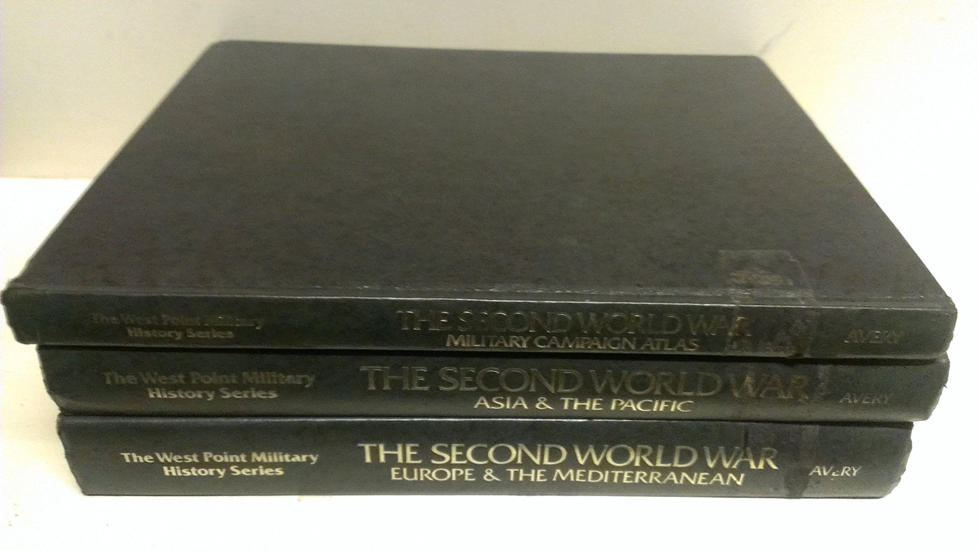 The West Point Military History of the Second World War/Military Campaign Atlas/Europe & the Mediterraneasia & the Pacific used book depot