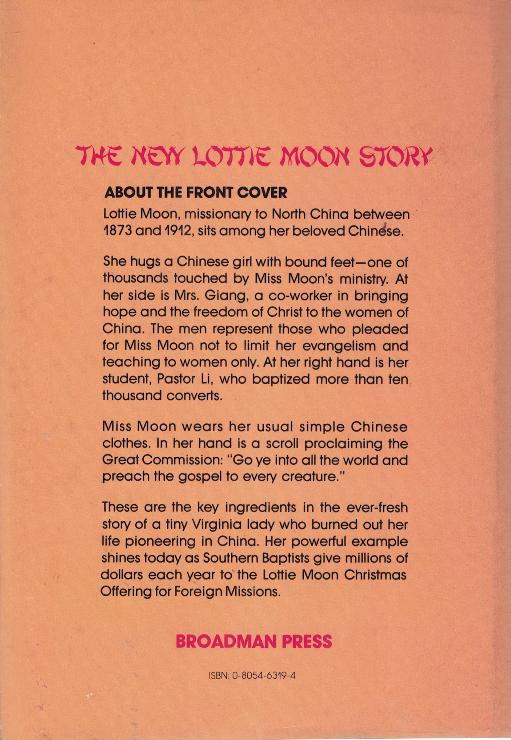 The New Lottie Moon Story used book depot