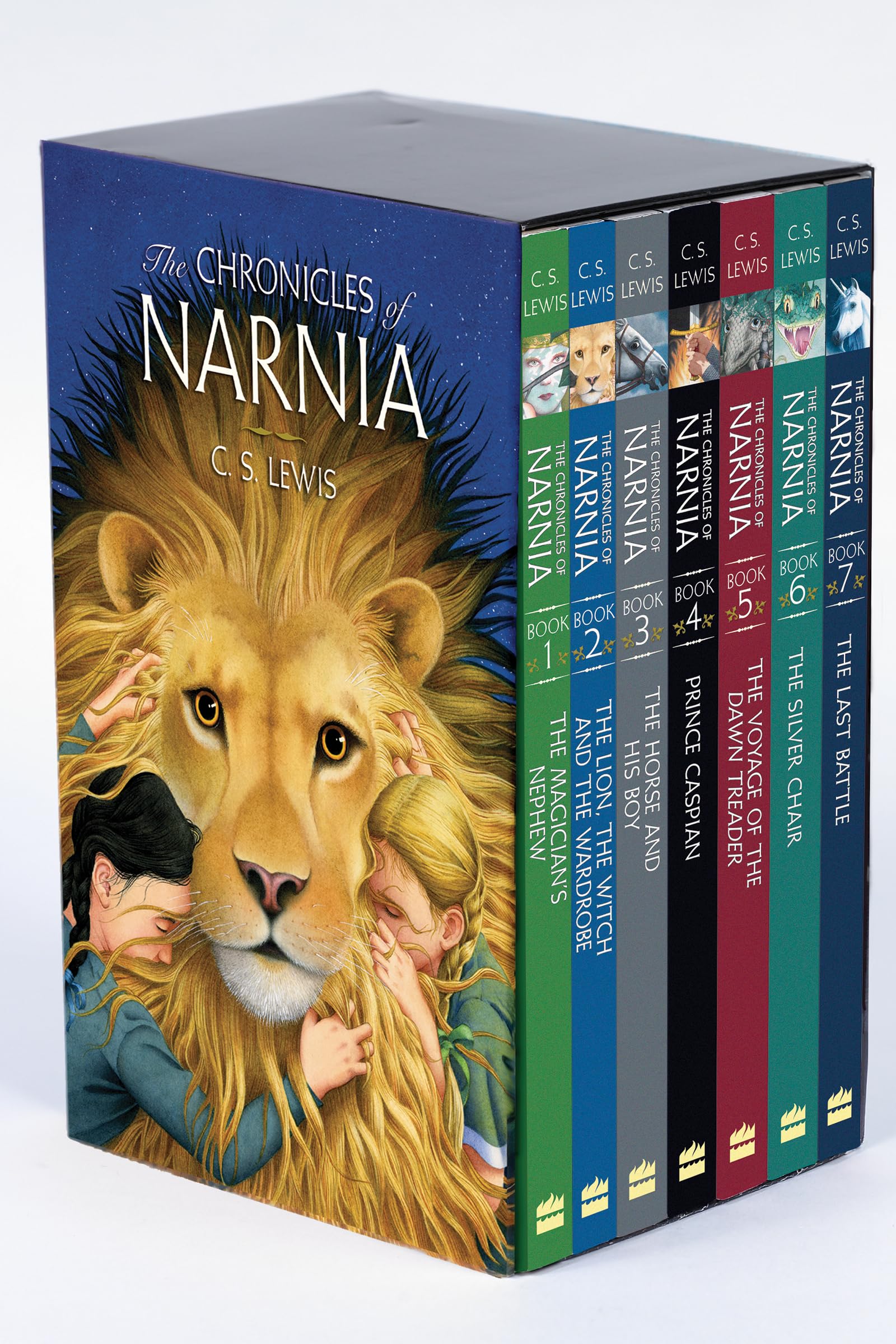 The Chronicles of Narnia: The Magician's Nephew/The Lion, the Witch and the Wardrobe/The Horse and His Boy/Prince Caspian/Voyage of the Dawn Treader/The Silver Chair/The Last Battle used book depot