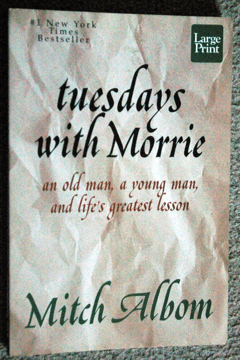 Tuesdays with Morrie used book depot