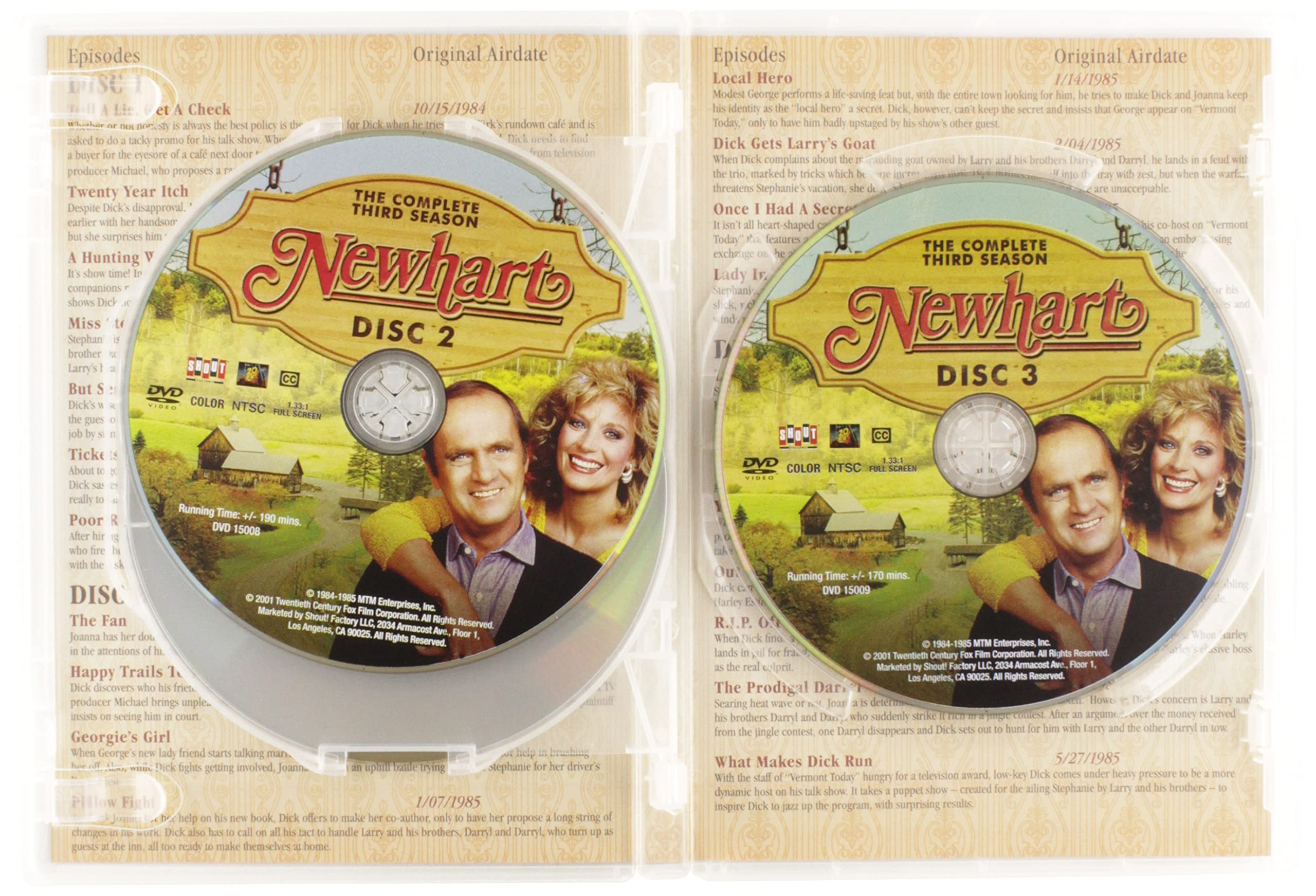 Newhart: The Complete Third Season used book depot
