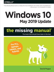 Windows 10 May 2019 Update: The Missing Manual: The Book That Should Have Been in the Box used book depot