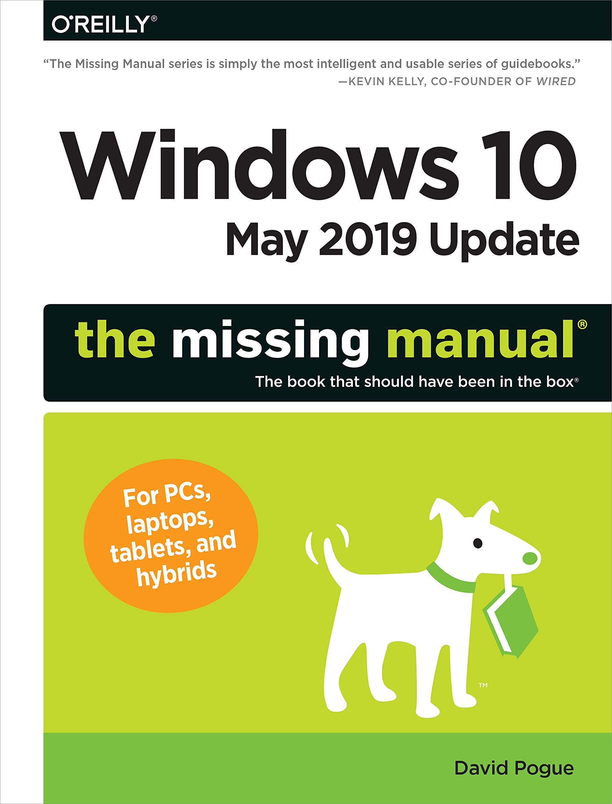 Windows 10 May 2019 Update: The Missing Manual: The Book That Should Have Been in the Box used book depot