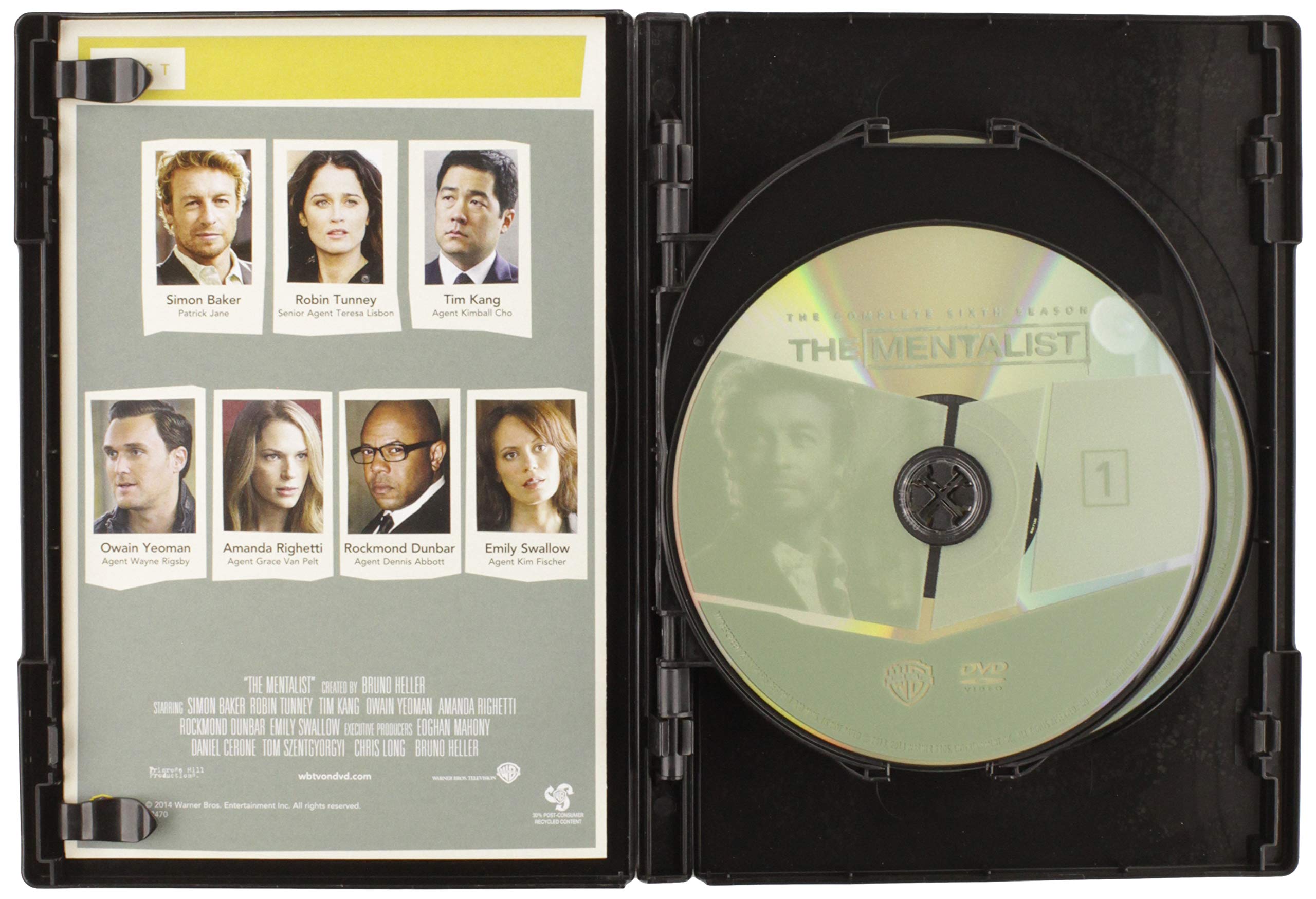 The Mentalist: Season 6 used book depot