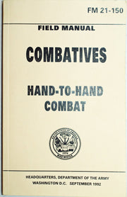 FM 21-150 Field Manual Combatives: Hand-to-Hand Combat 1992 used book depot