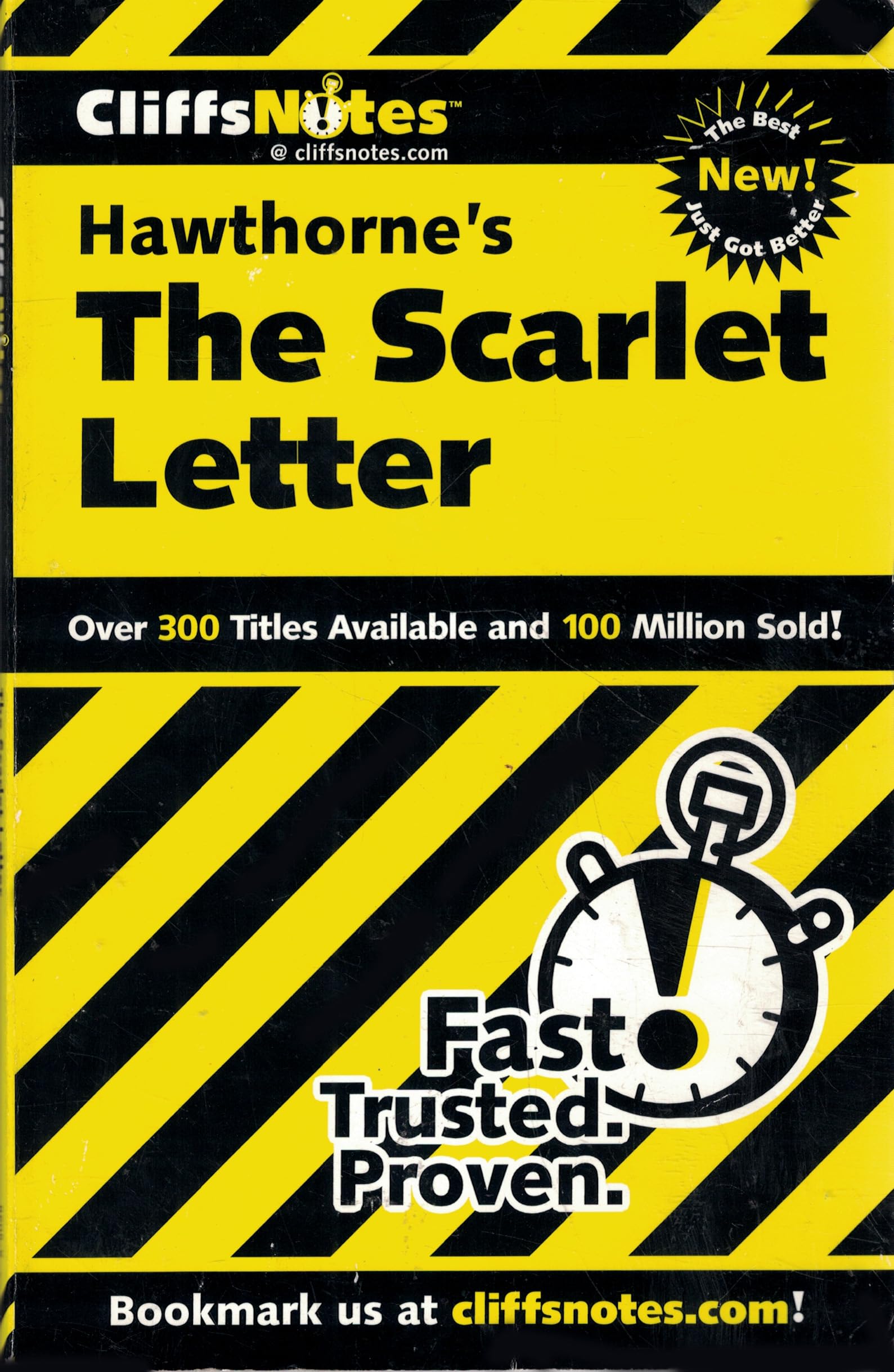 CliffsNotes on Hawthorne's The Scarlet Letter (CLIFFSNOTES LITERATURE)