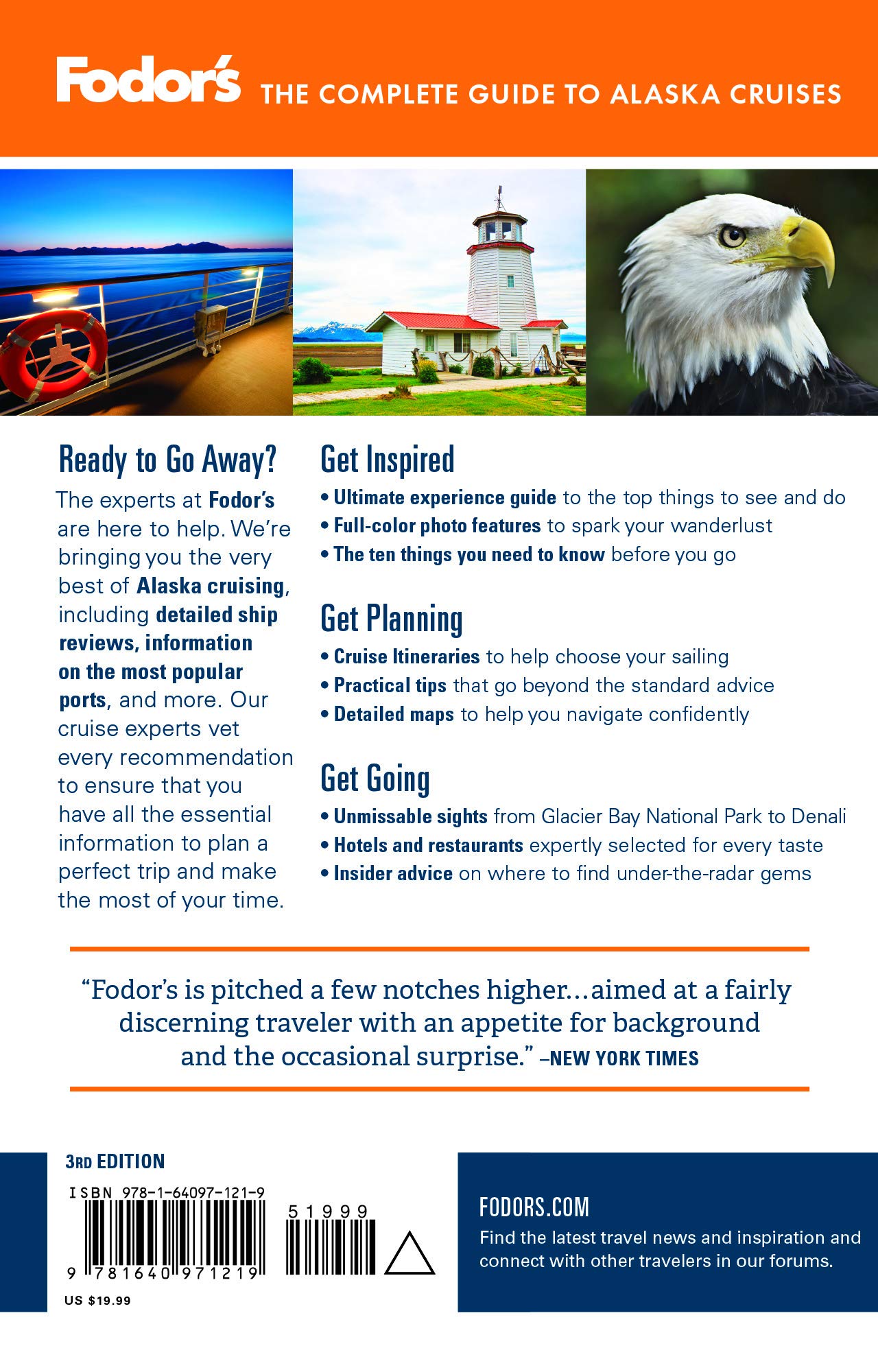 Fodor's The Complete Guide to Alaska Cruises (Full-color Travel Guide) used book depot