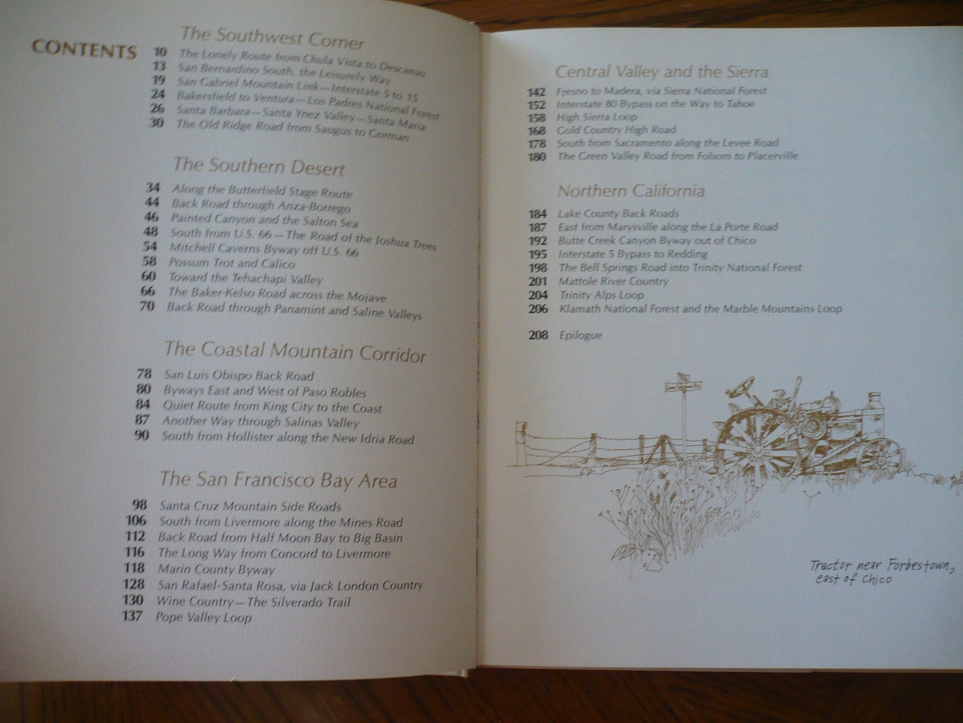 Back Roads Of California * Sunset * Sketches And Trip Notes used book depot