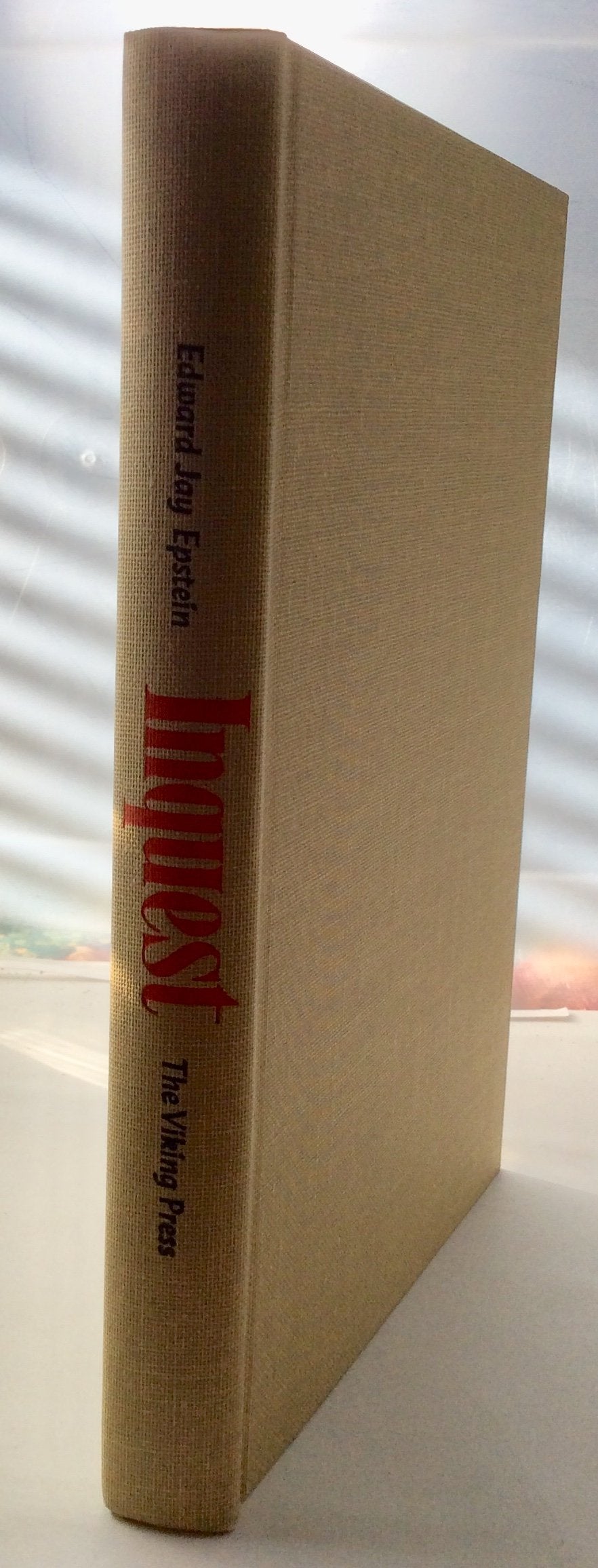 Inquest: The Warren Commission and the Establishment of Truth used book depot