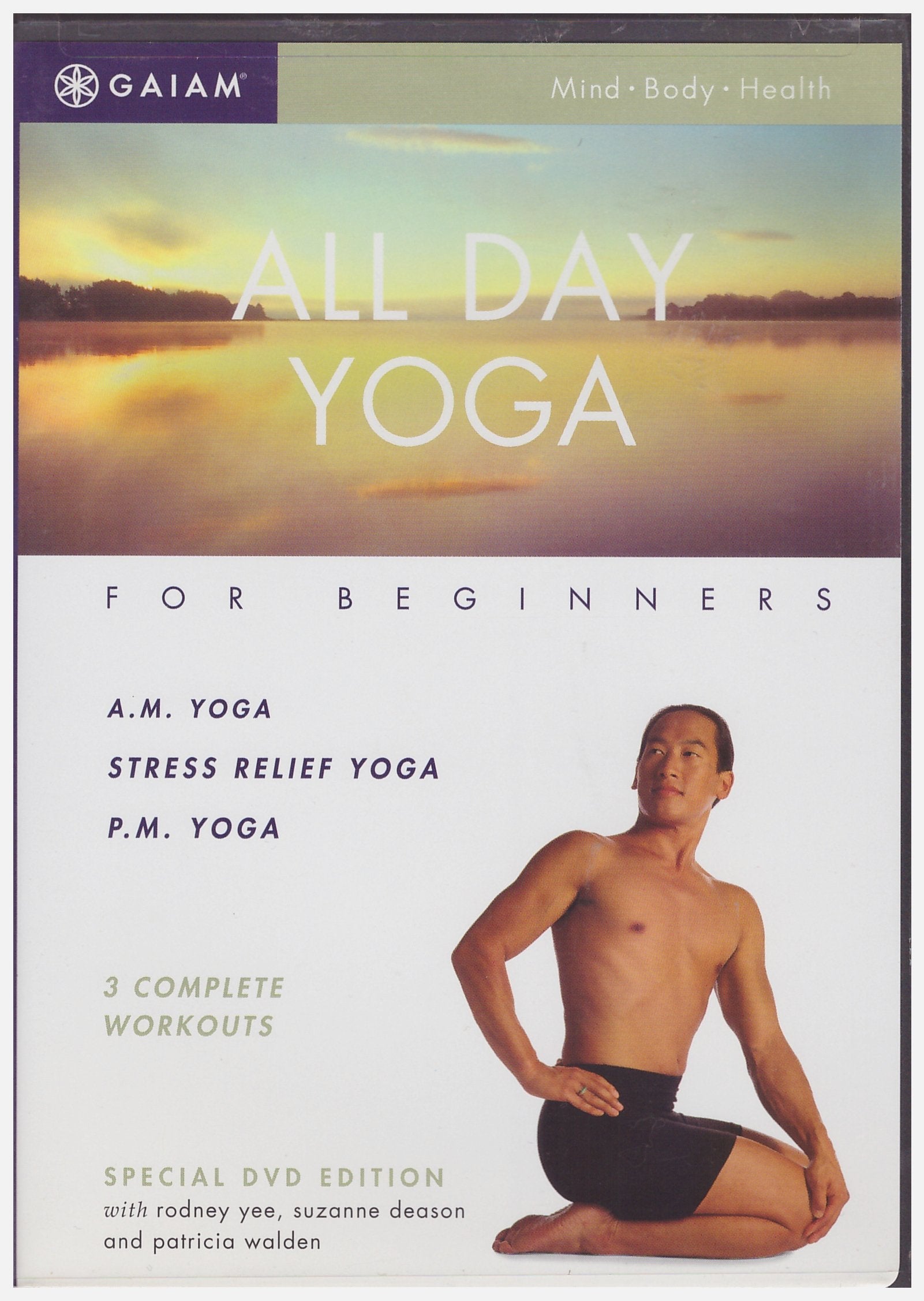 The All-Day Yoga Workout - A.M., Stress Relief, and P.M. Yoga for Beginners used book depot