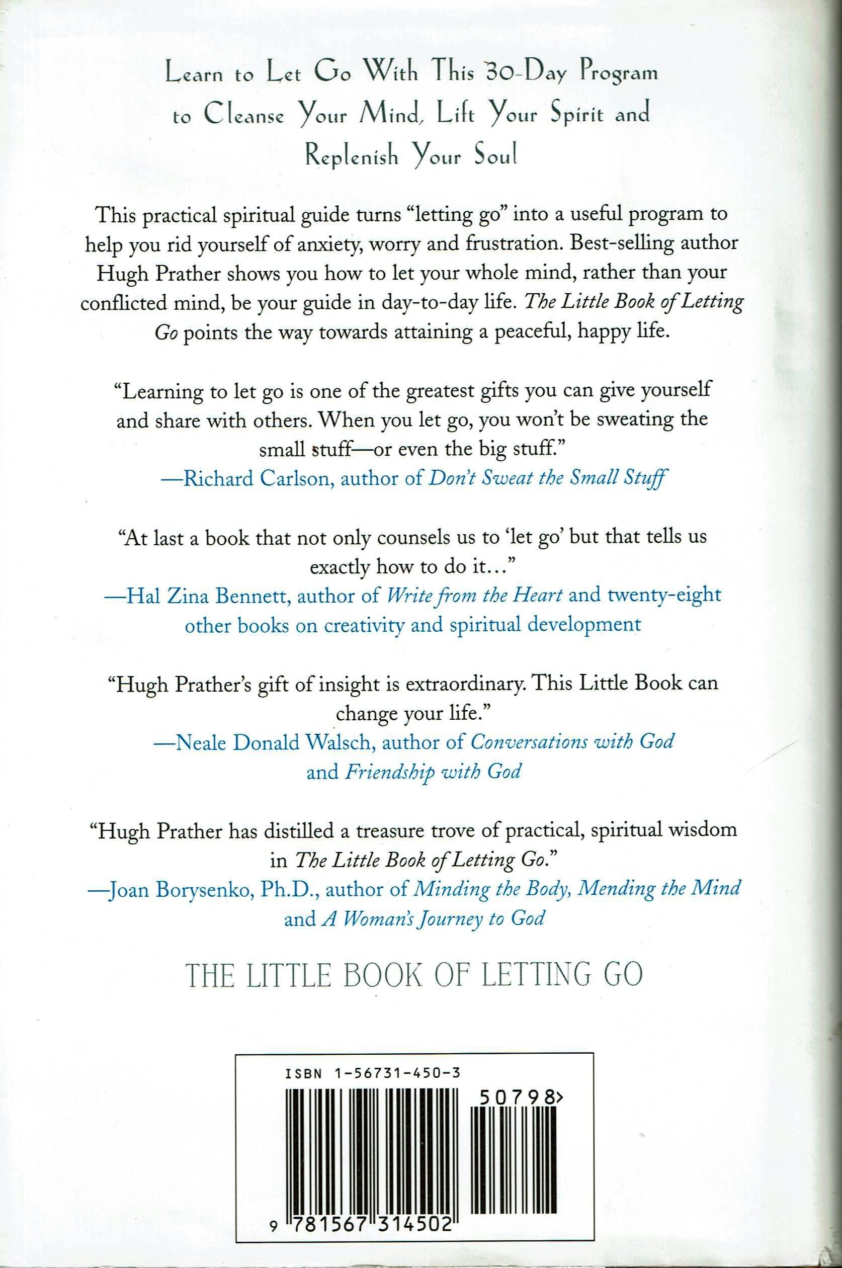The Little Book of Letting Go used book depot