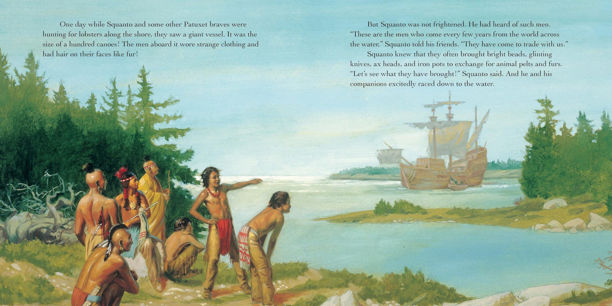 Squanto and the Miracle of Thanksgiving: A Harvest Story from Colonial America of How One Native American's Friendship Saved the Pilgrims used book depot