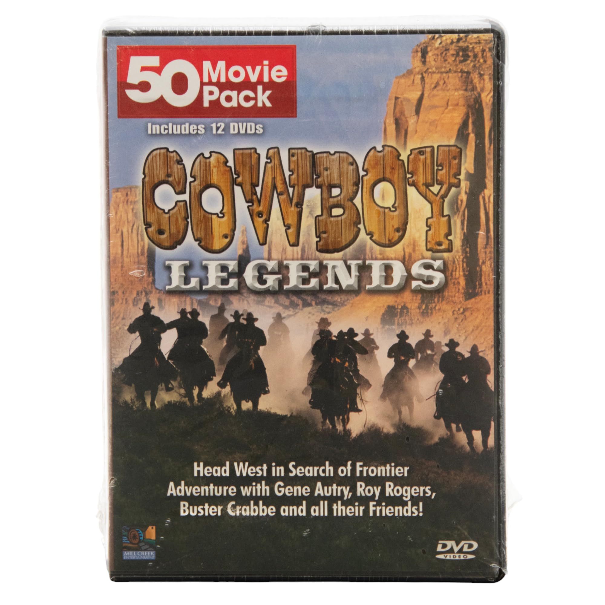 Cowboy Legends 50 Movie Pack [DVD] used book depot