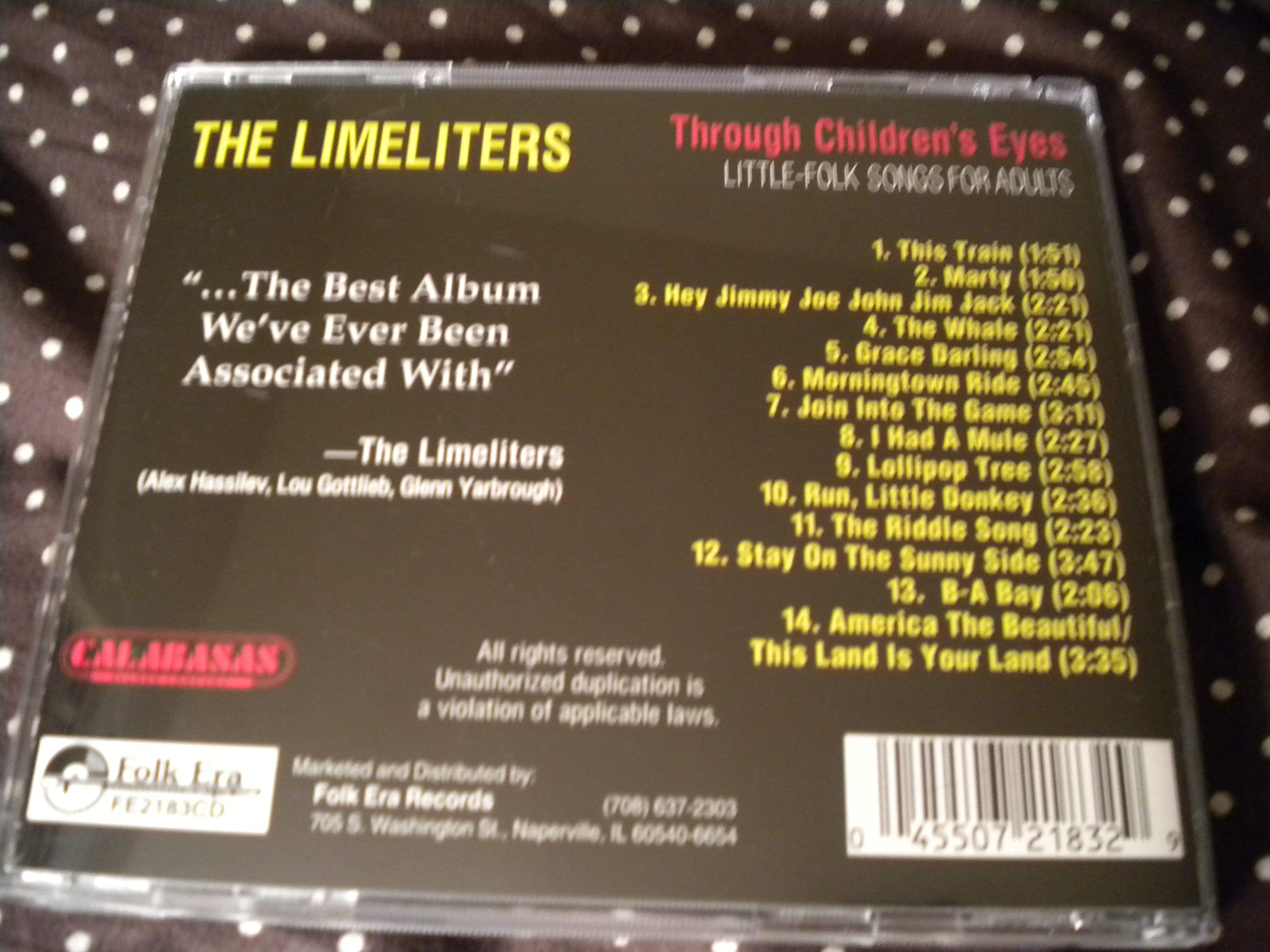 Through Children's Eyes: Little-Folk Songs for Adults used book depot