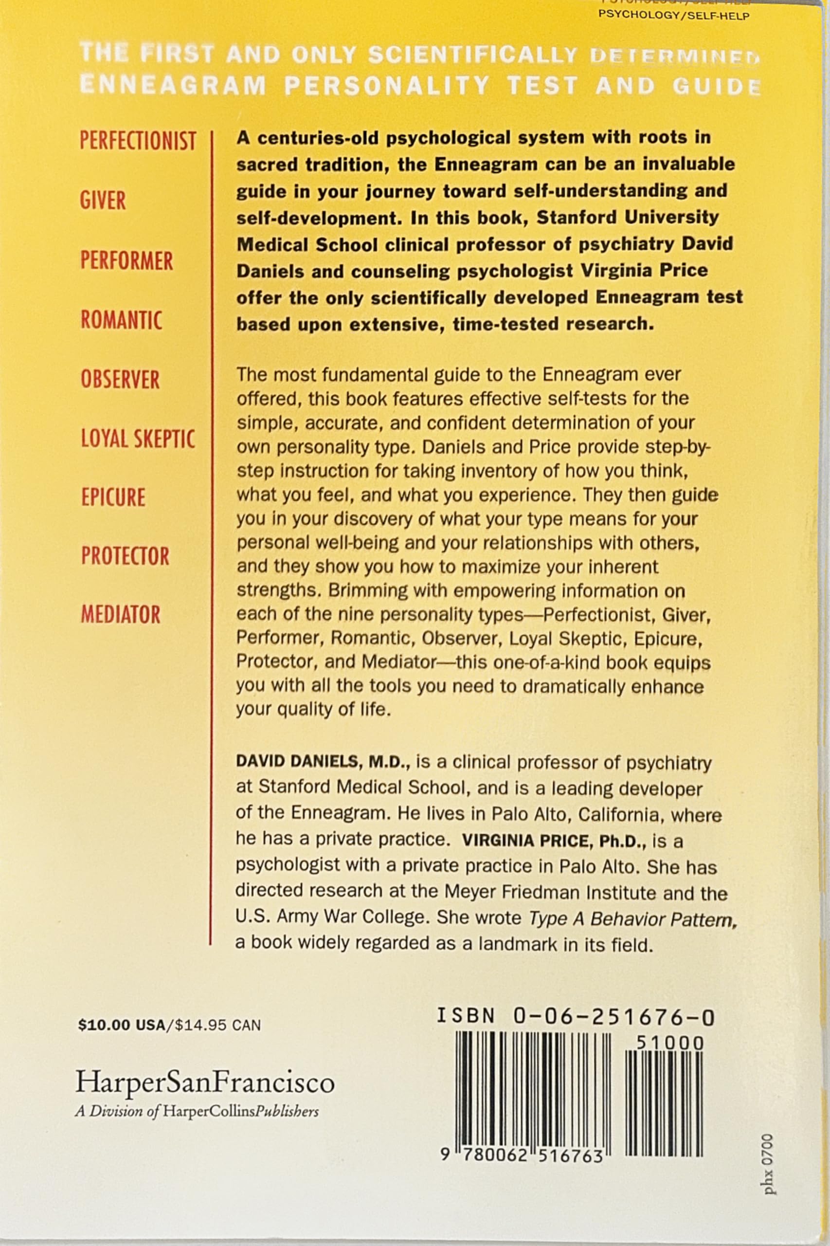 The Essential Enneagram: The Definitive Personality Test and Self-Discovery Guide used book depot