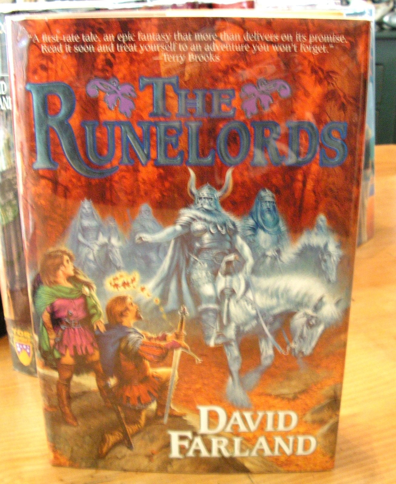 The Runelords: The Sum Of All Men (The Runelords, Book 1) used book depot