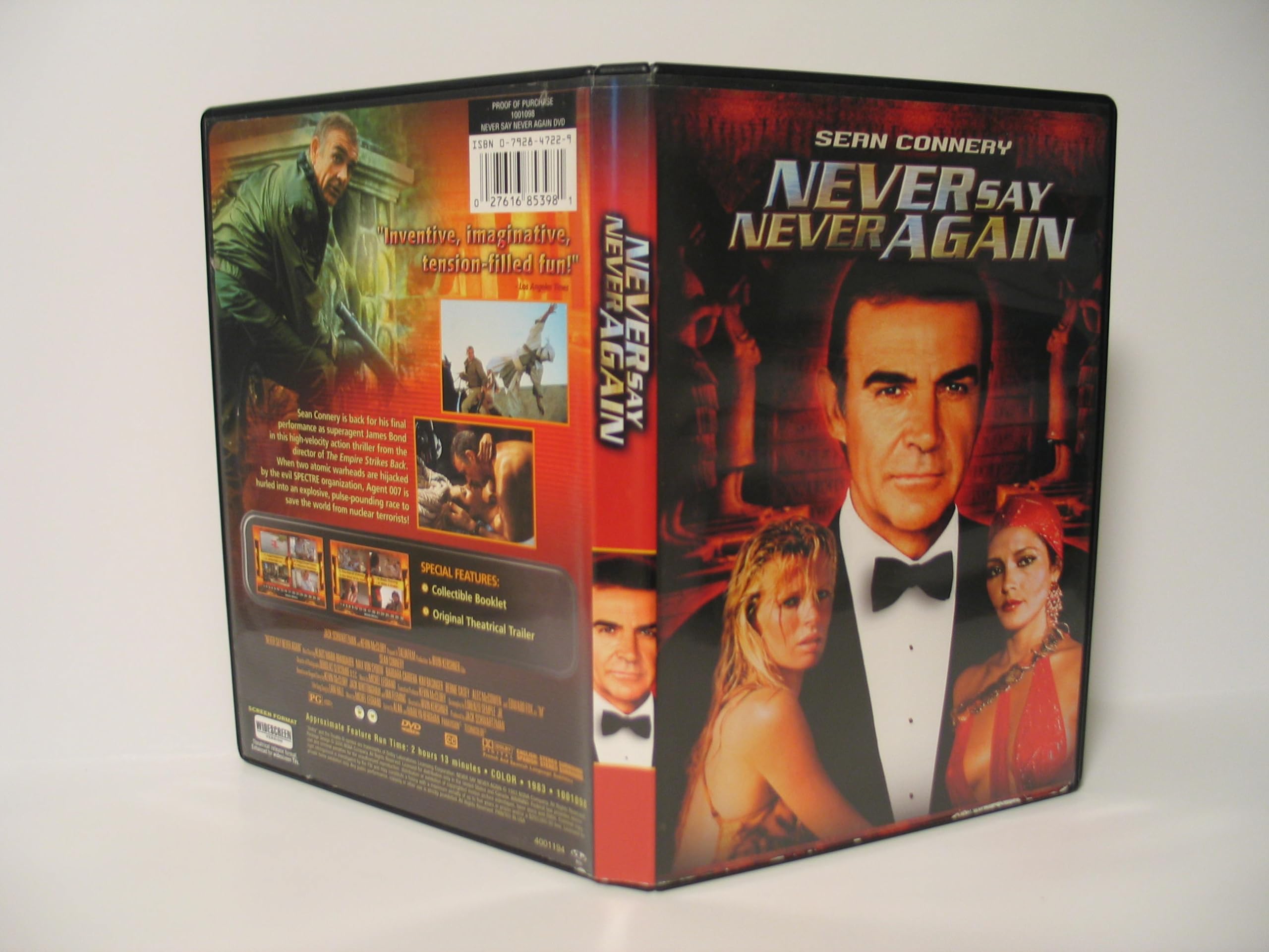 Never Say Never Again [DVD] used book depot