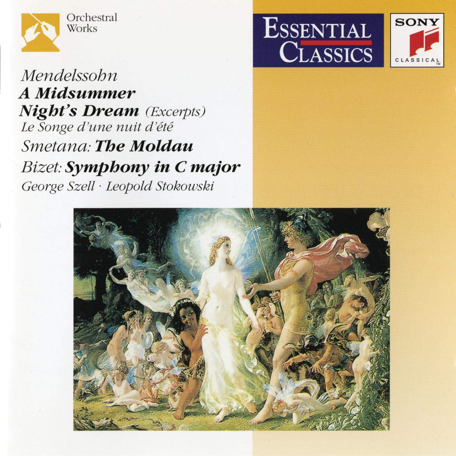 Bizet: Symphony in C Major / Mendelssohn: A Midsummer's Night Dream Incidental Music / Smetana: The Moldau (Essential Classics) used book depot