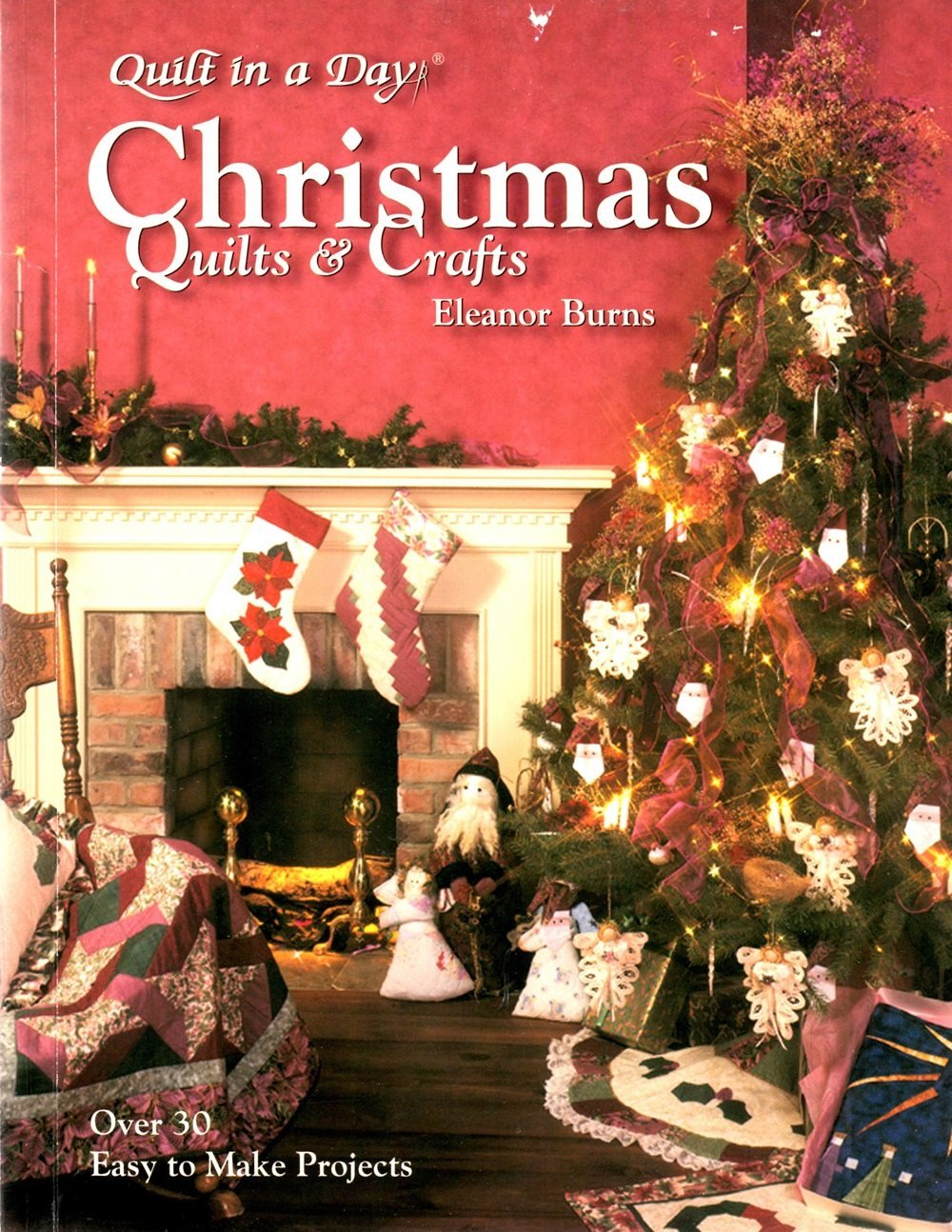 Christmas Quilts & Crafts (Quilt in a Day) used book depot