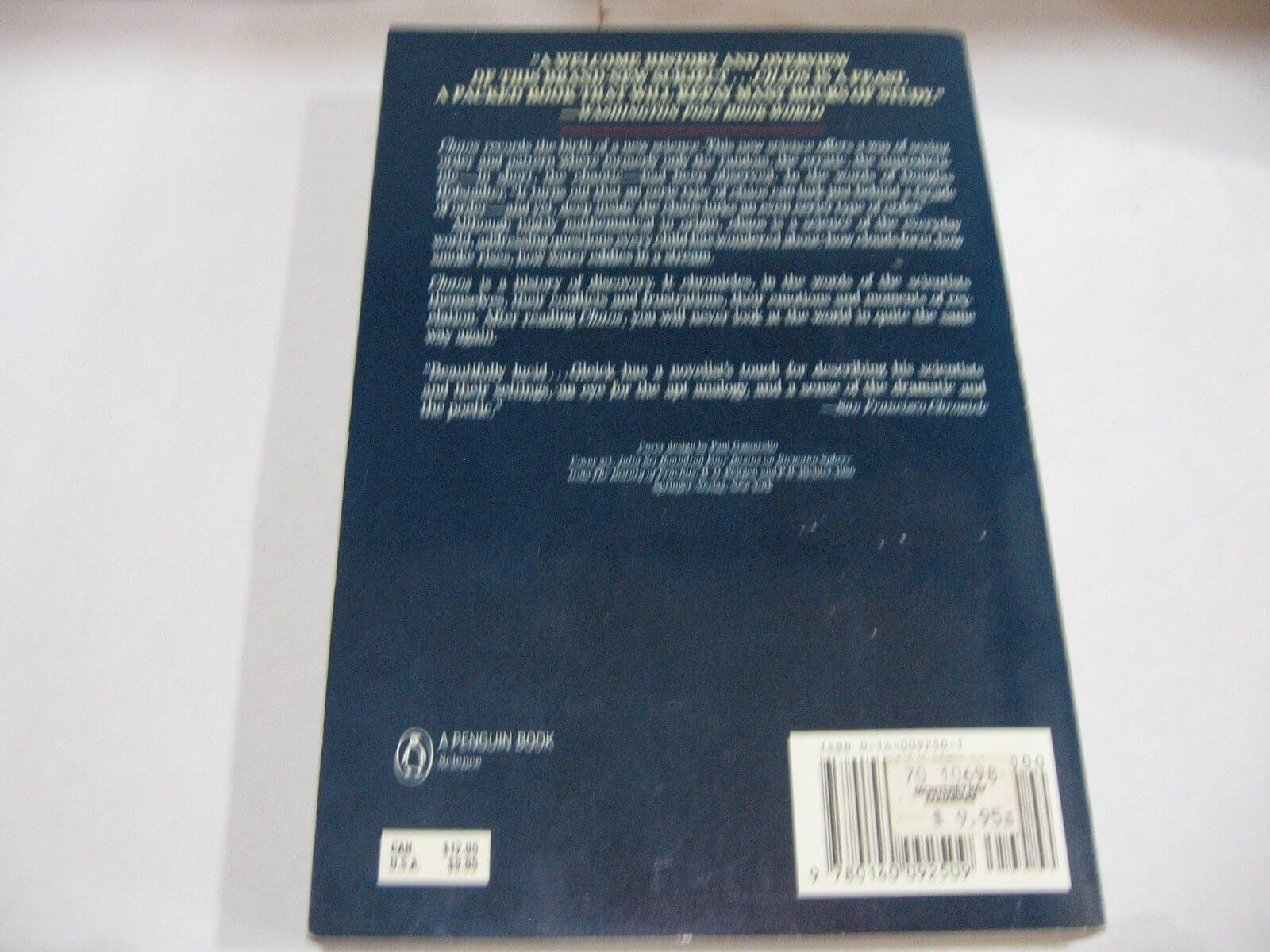 Chaos: Making a New Science used book depot