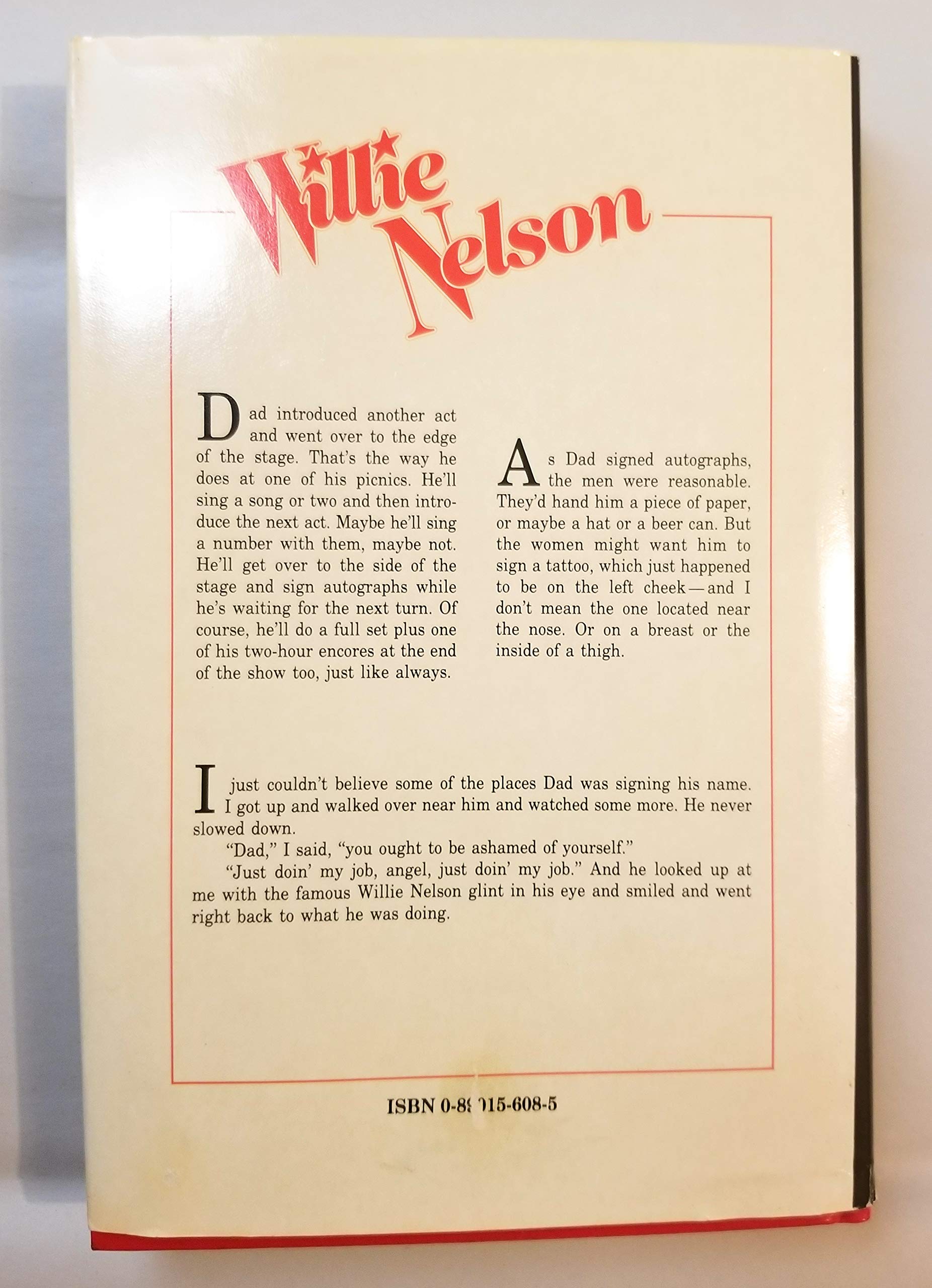 Heart Worn Memories: A Daughter's Personal Biography of Willie Nelson used book depot