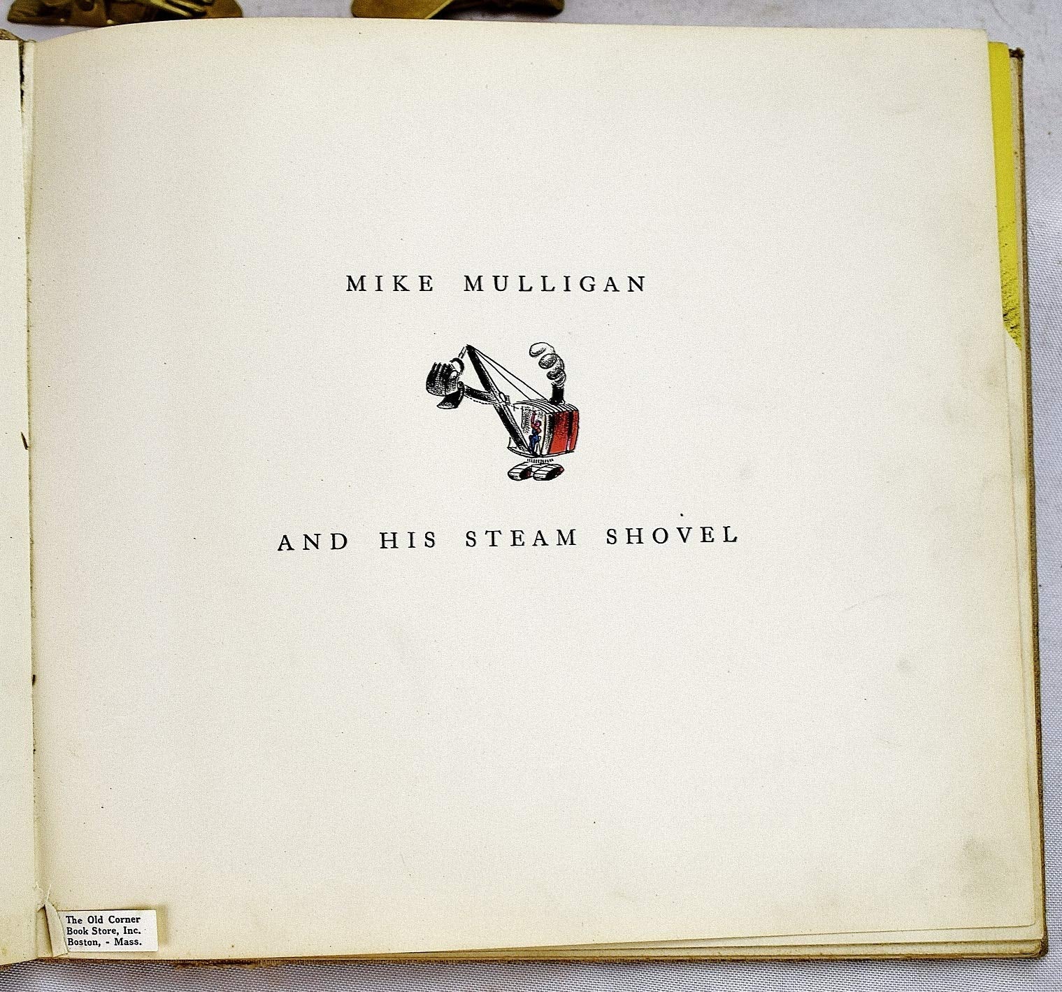 Mike Mulligan and His Steam Shovel used book depot