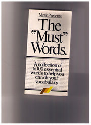 Merit Presents: The "Must" Words used book depot