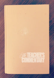 Bible Teacher's Commentary used book depot