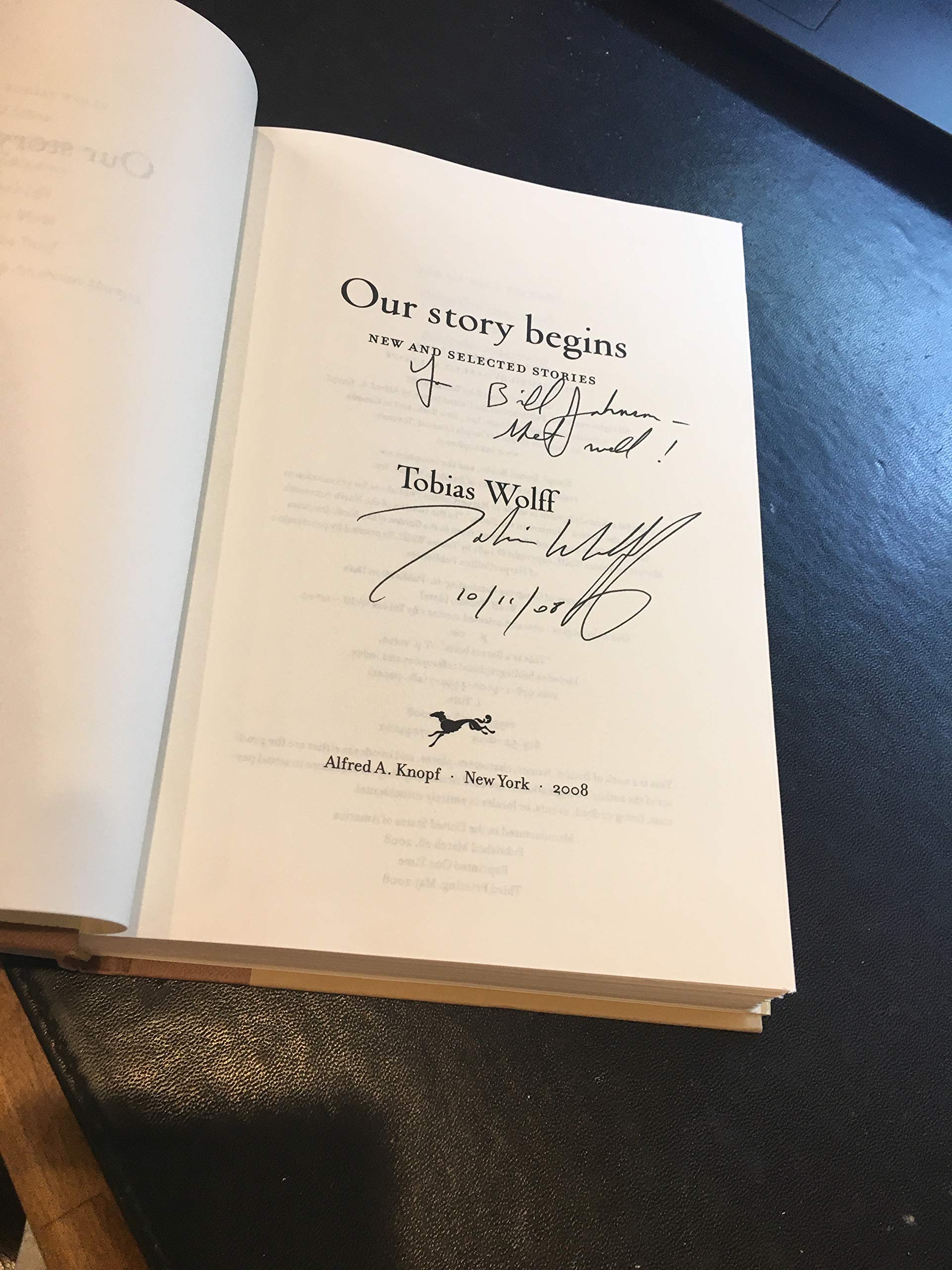 Our Story Begins: New and Selected Stories used book depot