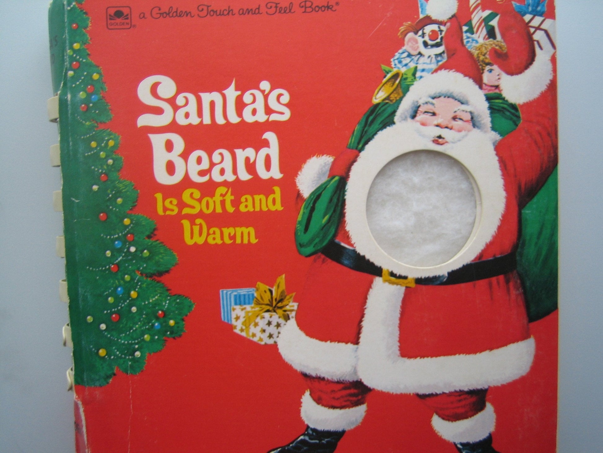 Santa's Beard Is Soft and Warm (Touch-and-Feel) used book depot