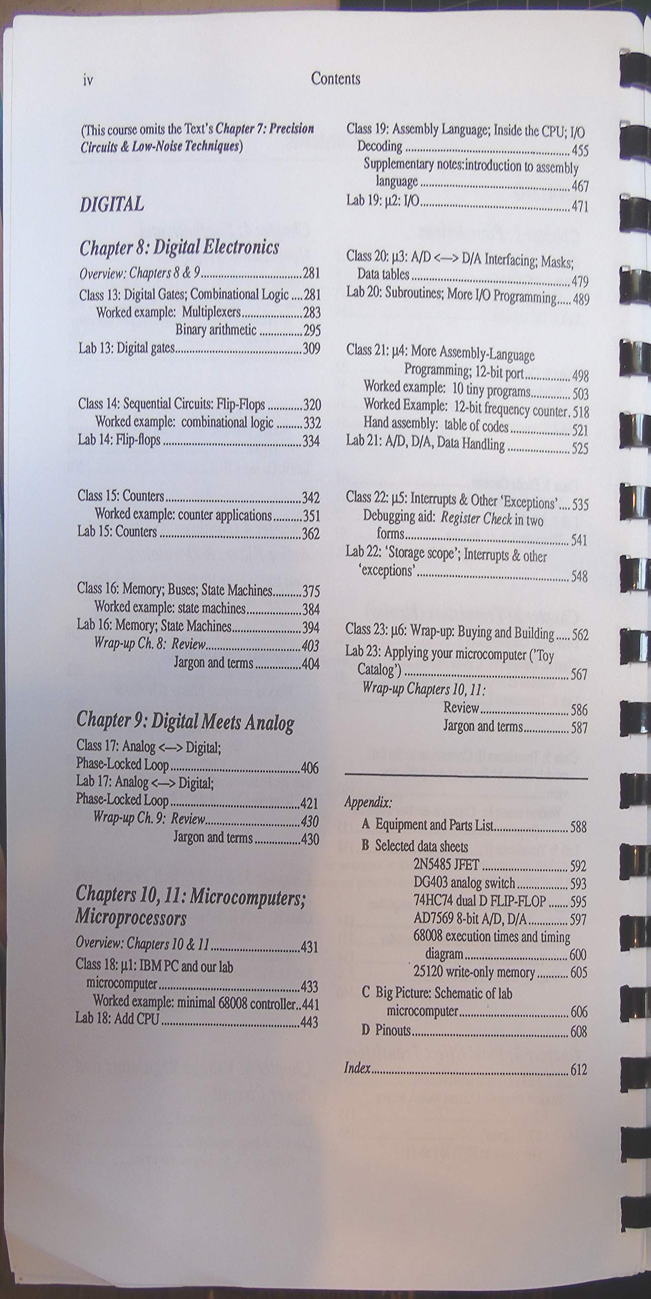 The Art of Electronics Student Manual used book depot